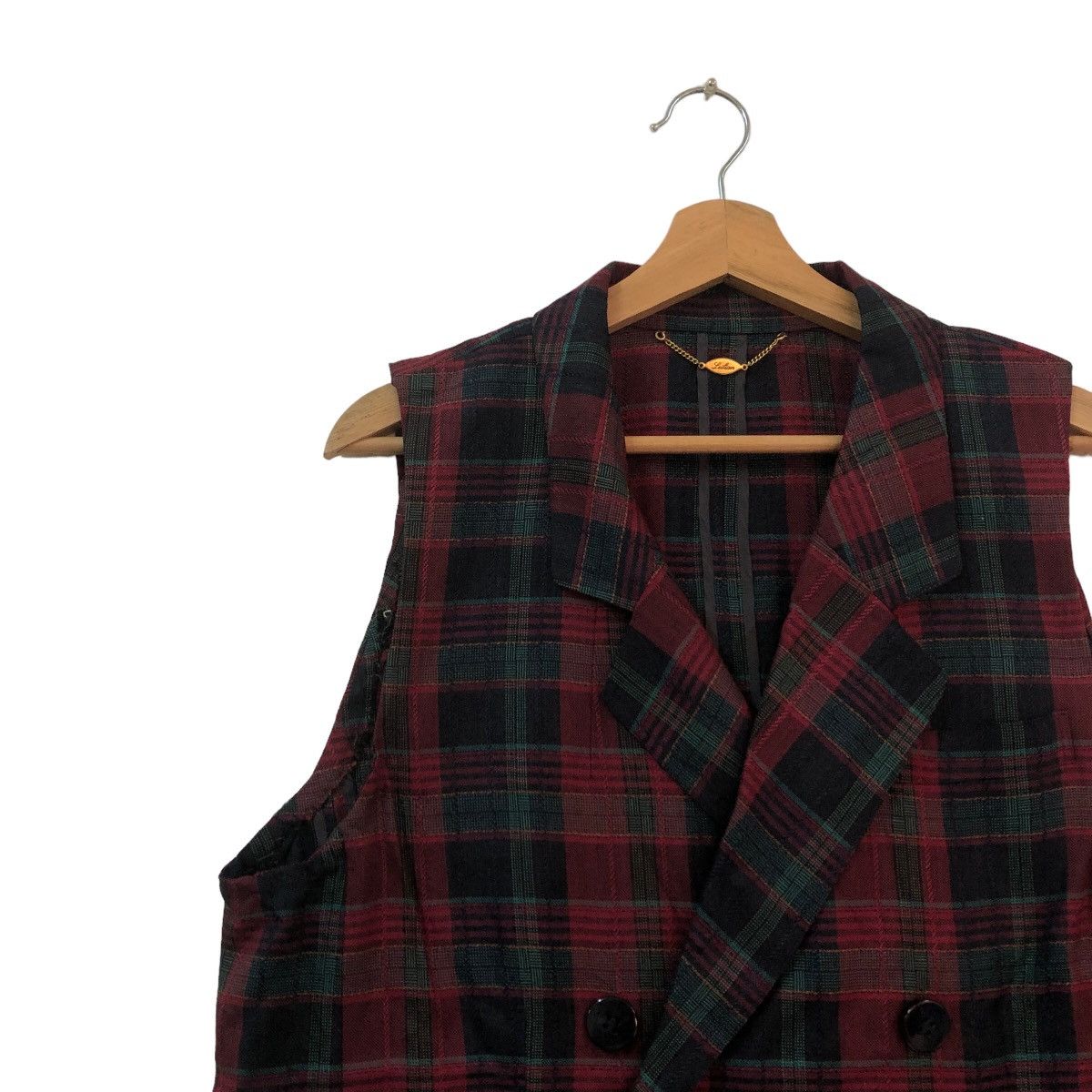 Japanese Brand VINTAGE PUNK VEST LEILIAN JAPAN INSPIRED SEXY DYNAMITE Size US M / EU 48-50 / 2 - 3 Thumbnail