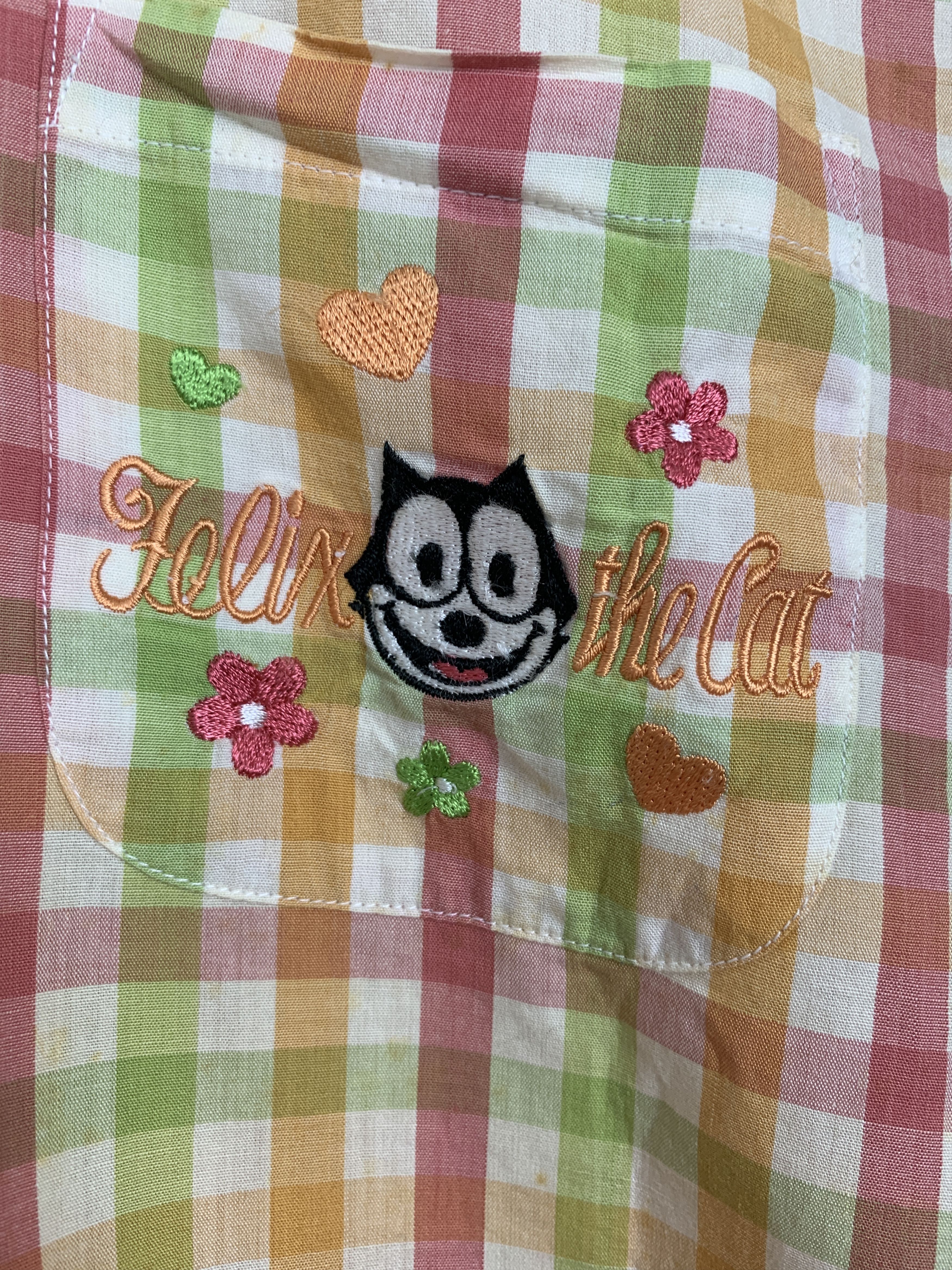 Cartoon Network Vintage CARTOON NETWORK FELIX THE CAT Button Up Shirts Size XL / US 12-14 / IT 48-50 - 5 Thumbnail