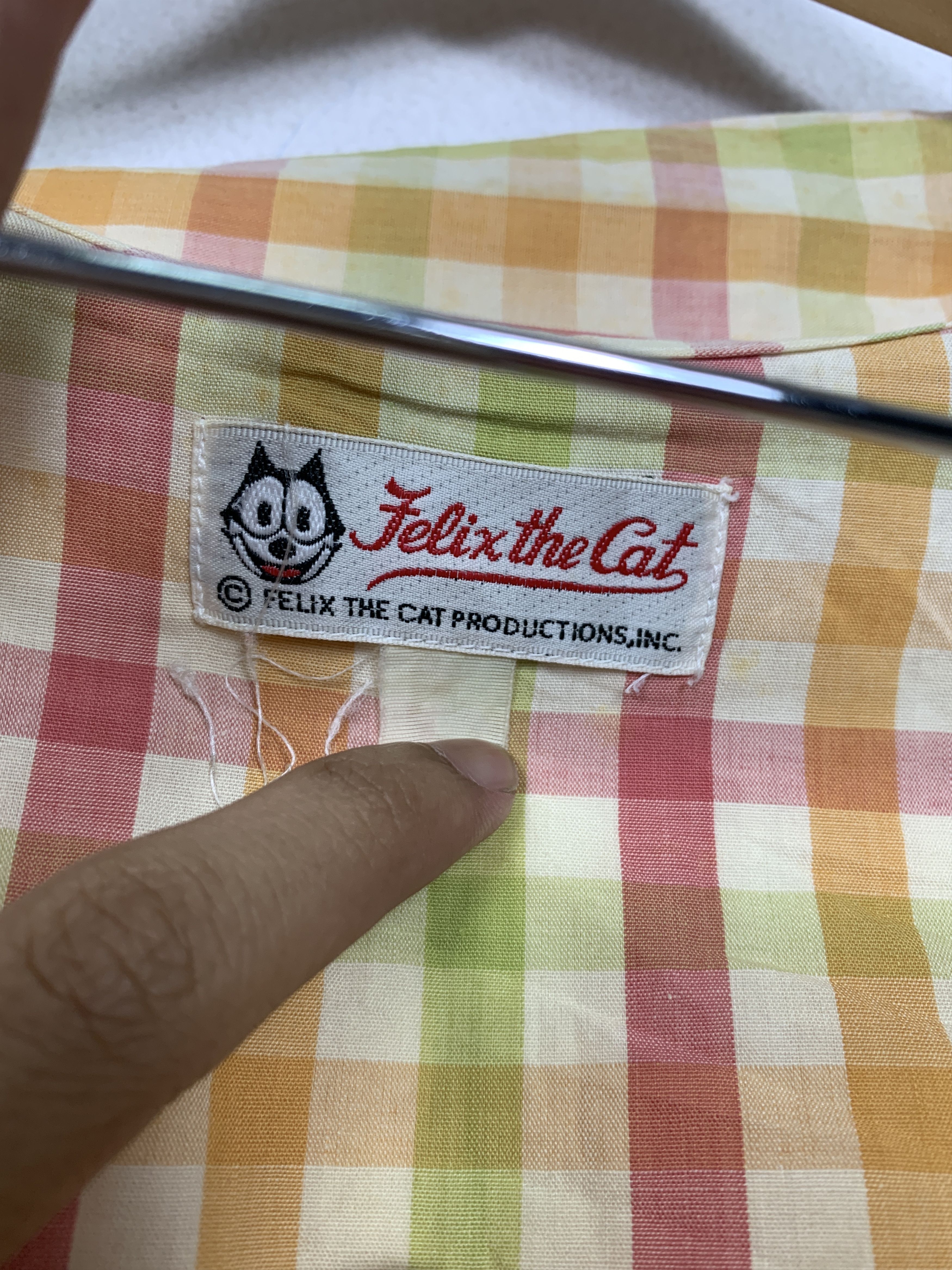 Cartoon Network Vintage CARTOON NETWORK FELIX THE CAT Button Up Shirts Size XL / US 12-14 / IT 48-50 - 10 Thumbnail
