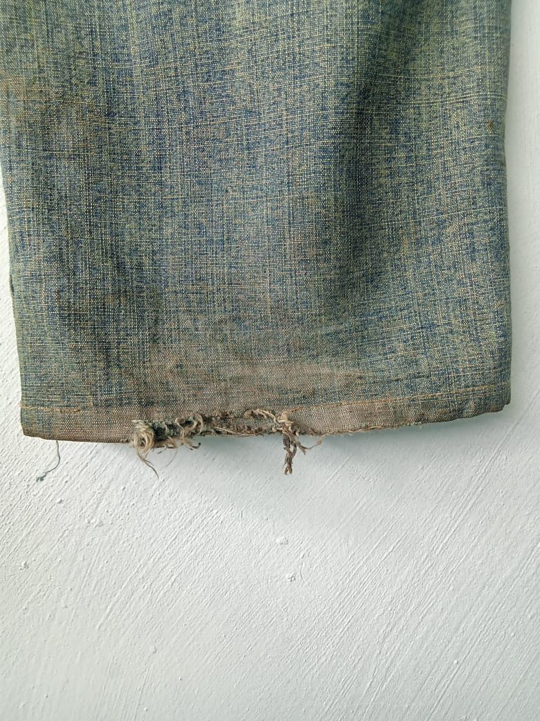 Morgan Homme Morgan Homme Distressed Ripped Patchwork Baggy Denim Size US 34 / EU 50 - 9 Thumbnail
