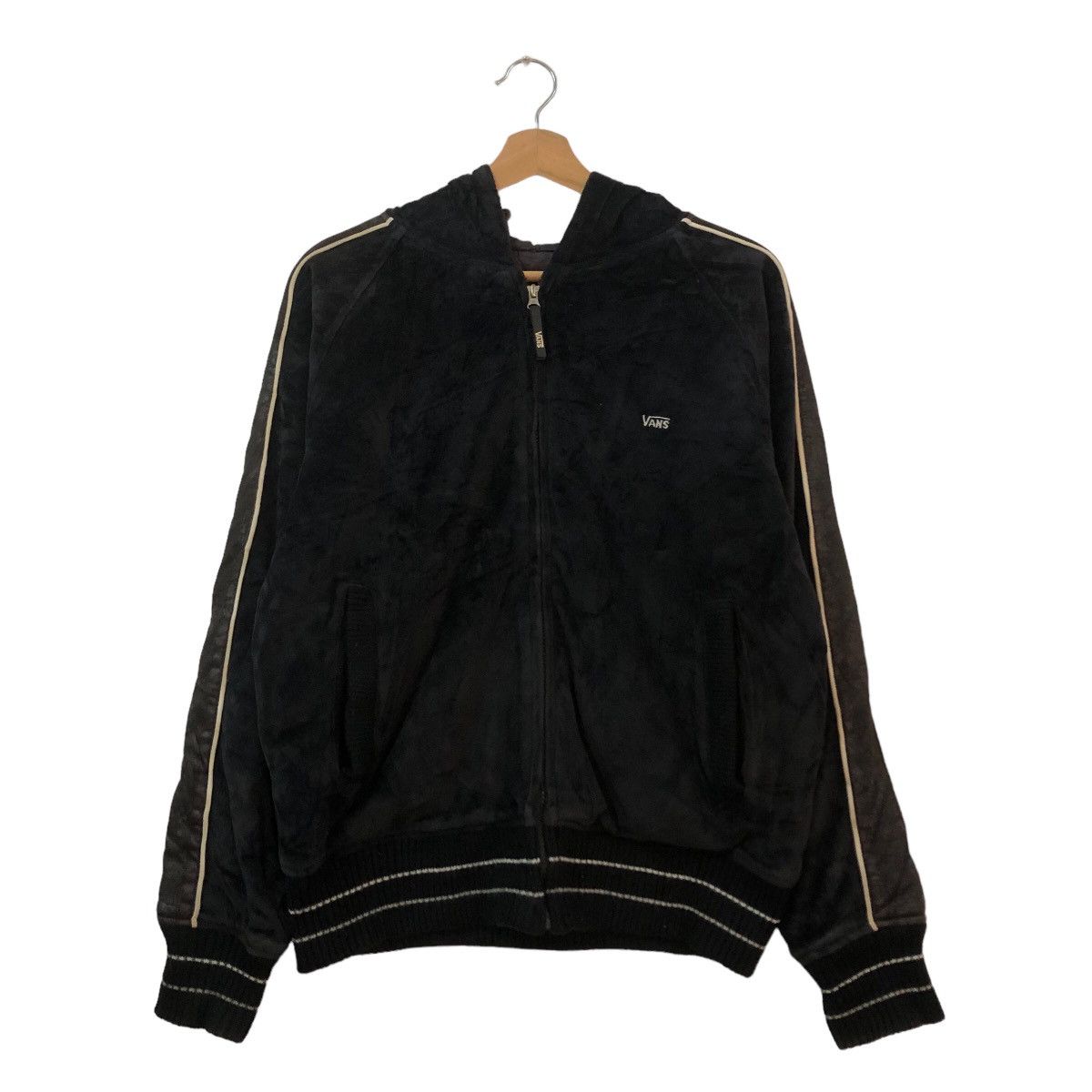 Japanese Brand VINTAGE ZIPPER JACKET VANS SKATE JACKET STREETWEAR DESIGN Size US M / EU 48-50 / 2 - 1 Thumbnail