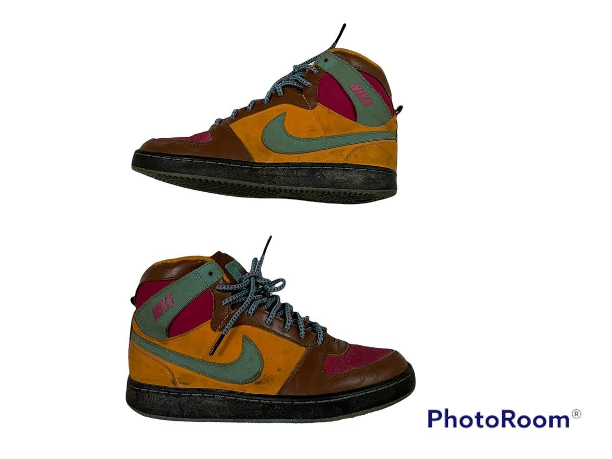 Nike 🔥LAST DROP🔥Nike Multicolour Hi-Top Sneakers Size US 5.5 / EU 38 - 2 Thumbnail