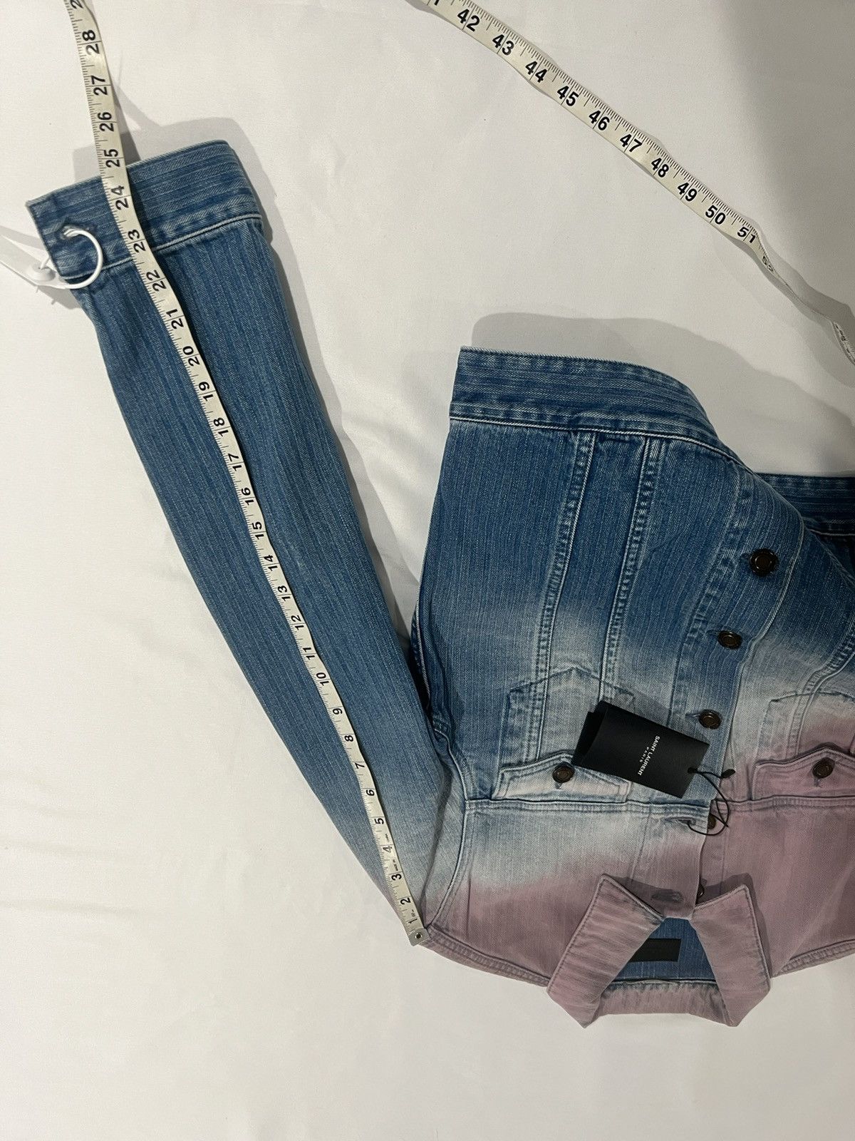 Saint Laurent Paris Saint Laurent men’s denim jacket. Size US M / EU 48-50 / 2 - 3 Thumbnail