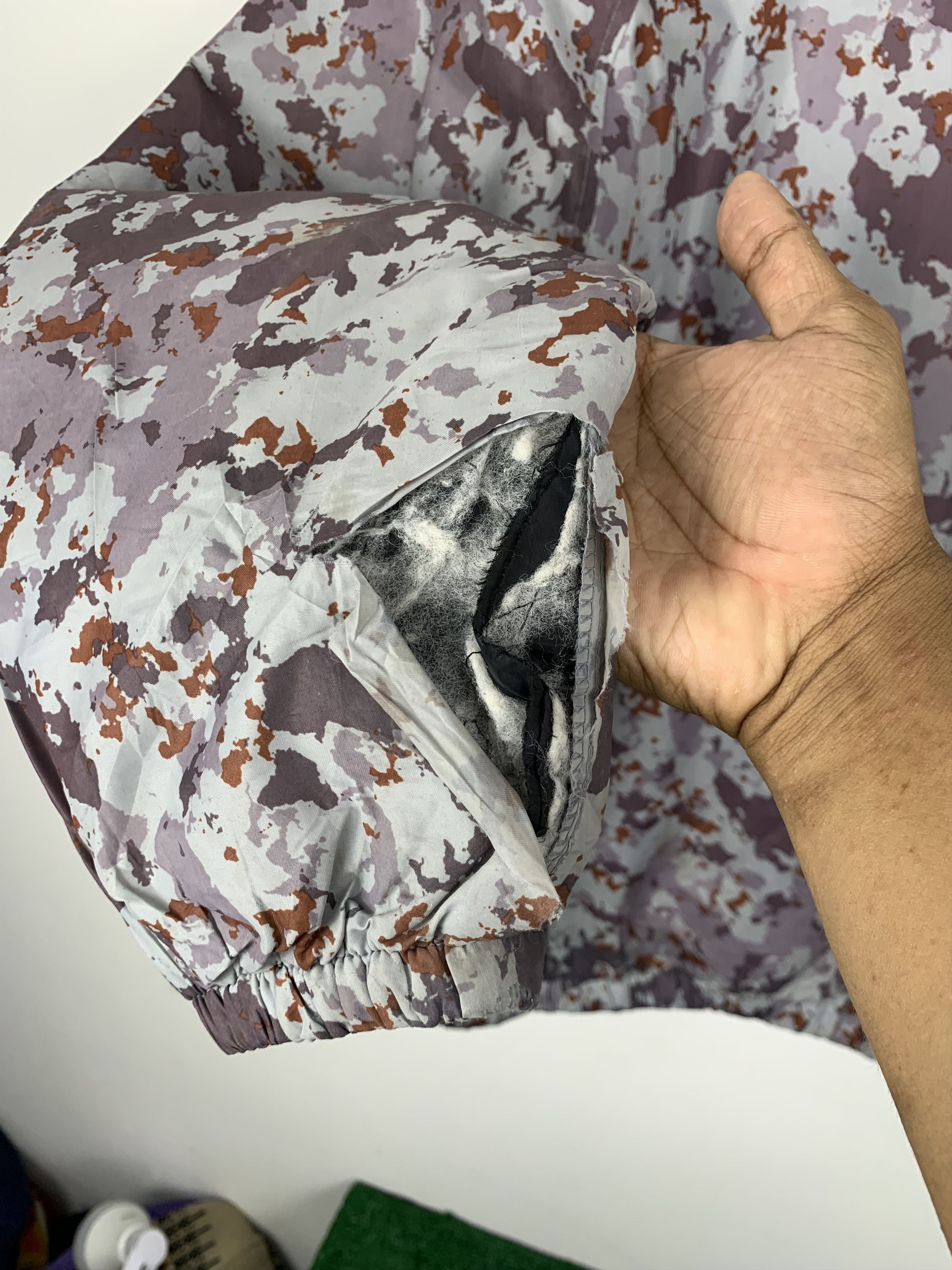 Japanese Brand Vintage Japanese Brand Camouflage Quilted Lining Windbreaker Size US M / EU 48-50 / 2 - 9 Thumbnail