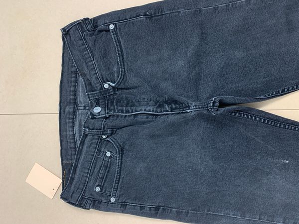 Vintage Vintage LEVI'S 514 Faded Black Straight Cut Jeans | Grailed