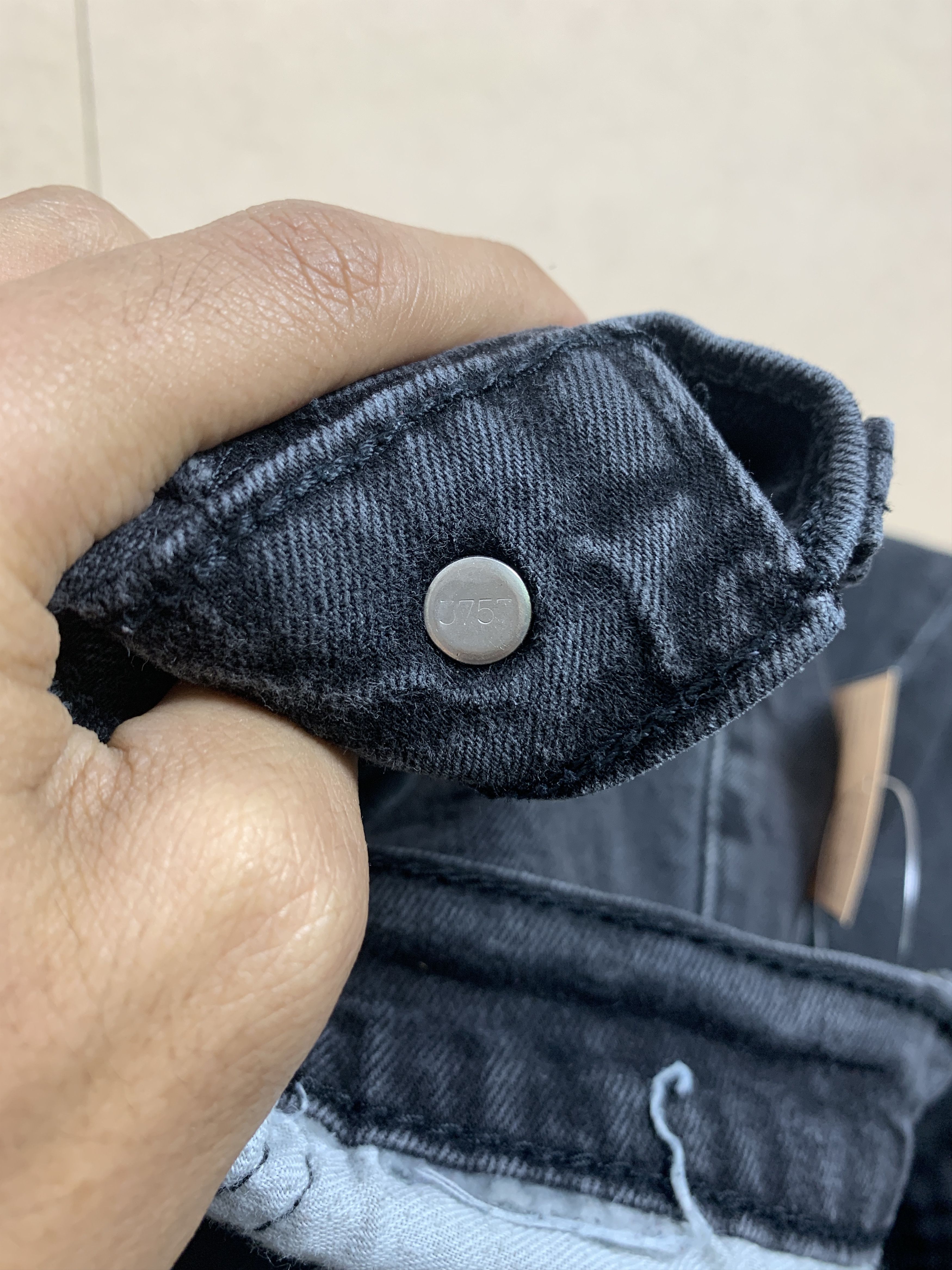 Levi's × Vintage Vintage LEVI'S 514 Faded Black Straight Cut Jeans Size US 30 / EU 46 - 12 Thumbnail