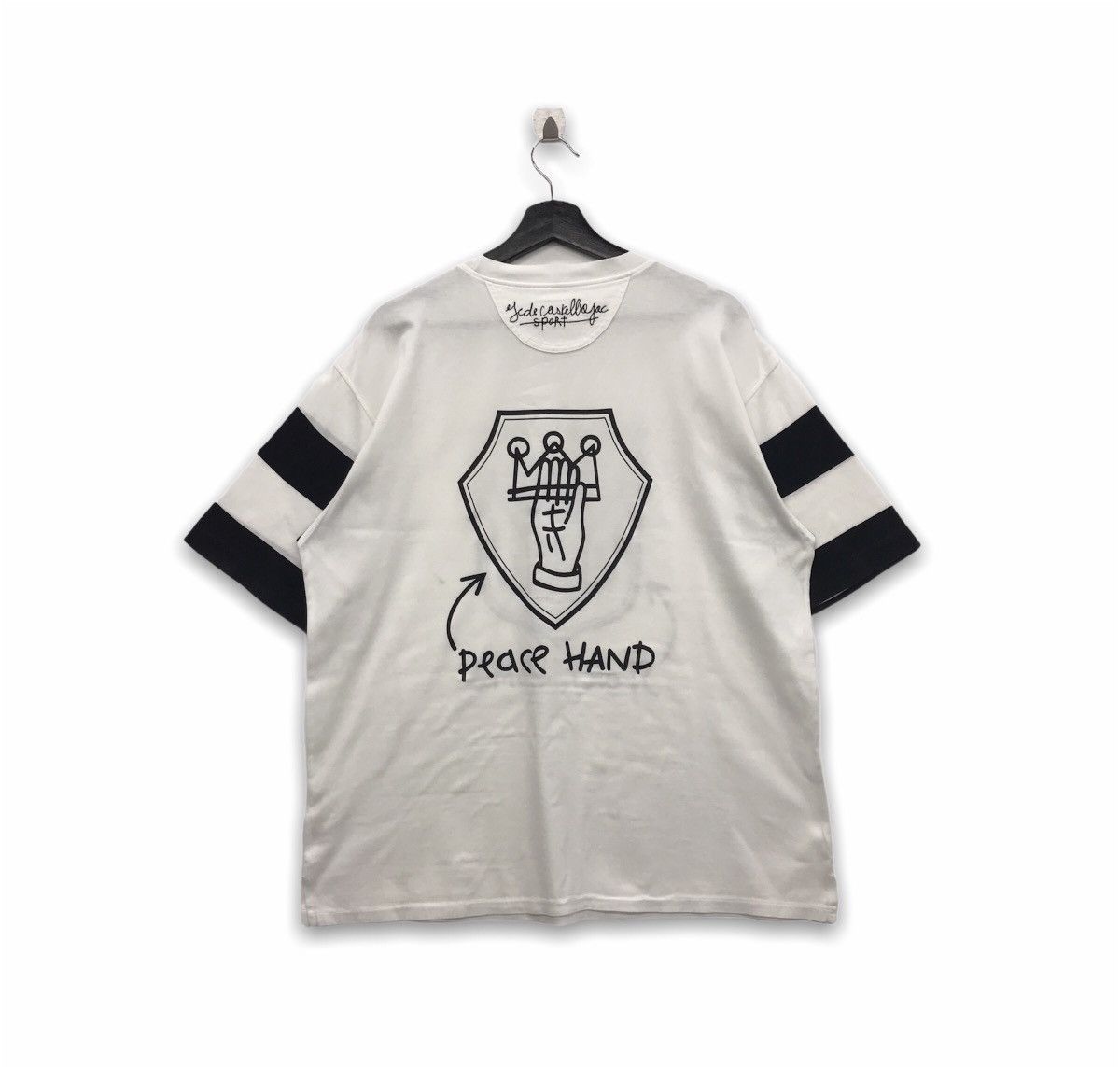 Designer × Jean Charles De Castelbajac × Vintage Rare!! JEAN.CHARLES DE CASTELBAJAC Sports Tee Size US XL / EU 56 / 4 - 2 Thumbnail