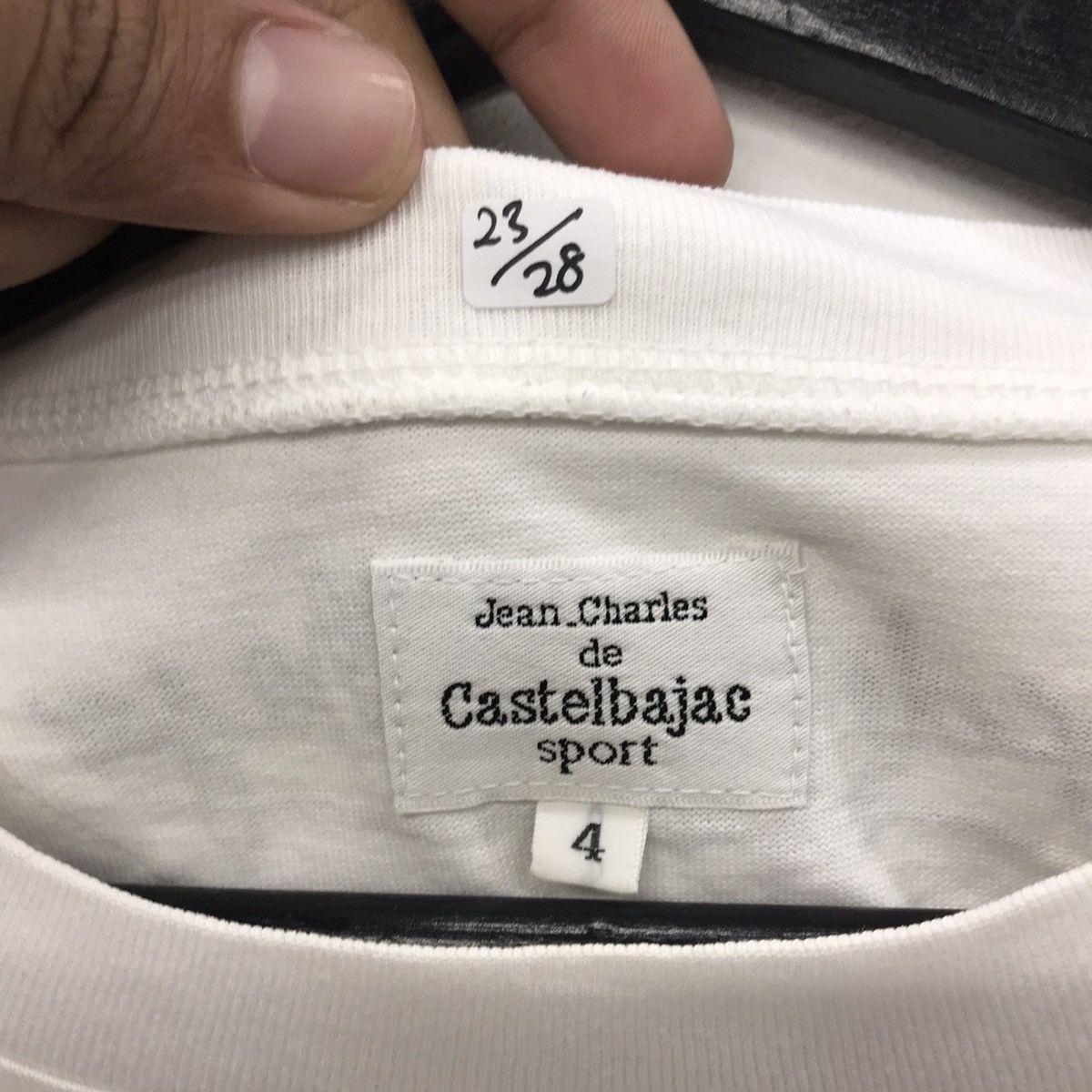 Designer × Jean Charles De Castelbajac × Vintage Rare!! JEAN.CHARLES DE CASTELBAJAC Sports Tee Size US XL / EU 56 / 4 - 12 Thumbnail