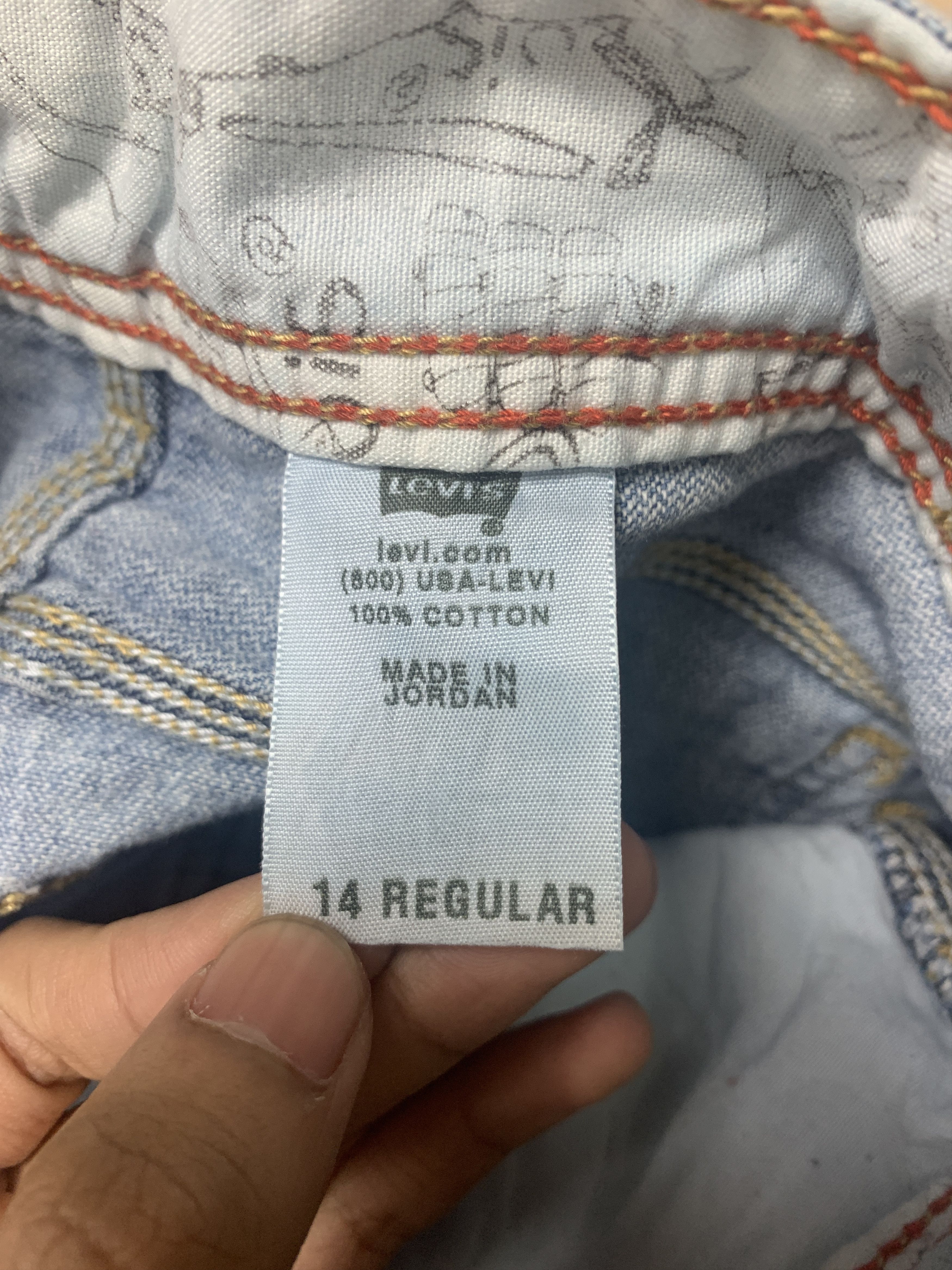 Levi's Vintage Levis Women Carpenter Baggy Faded Jeans P0241 Size 24" / US 00 / IT 34 - 13 Thumbnail