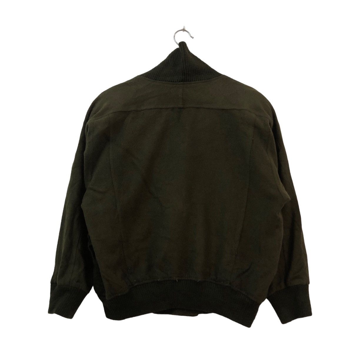 Japanese Brand VINTAGE BOMBER JACKET LEATHER PARTS ANGELO UOMO JAPAN MADE Size US M / EU 48-50 / 2 - 5 Thumbnail