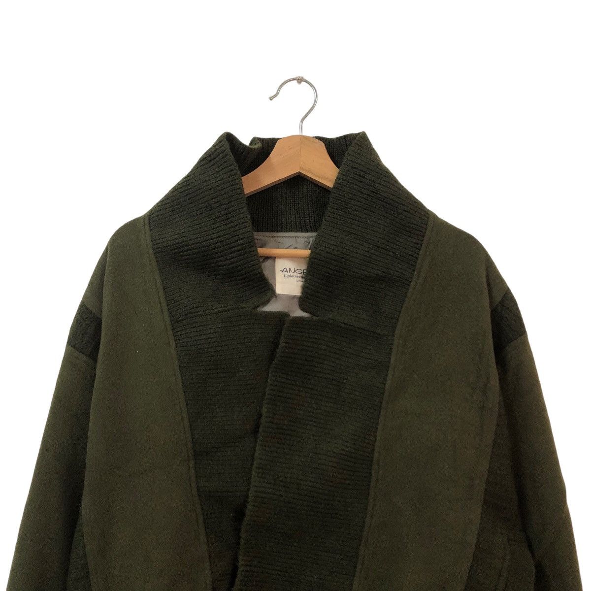 Japanese Brand VINTAGE BOMBER JACKET LEATHER PARTS ANGELO UOMO JAPAN MADE Size US M / EU 48-50 / 2 - 4 Thumbnail