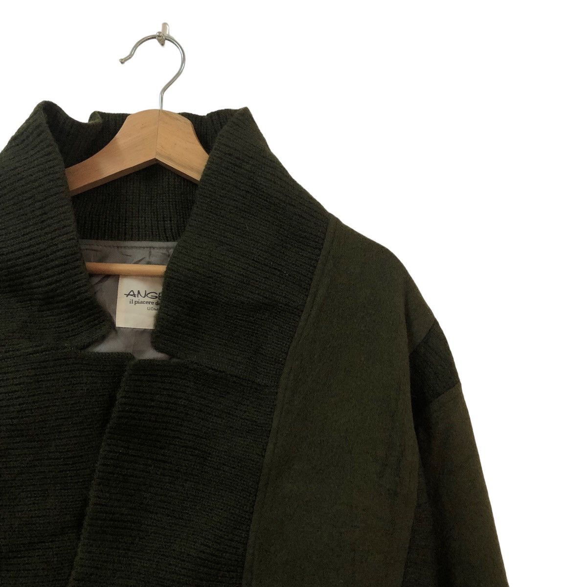 Japanese Brand VINTAGE BOMBER JACKET LEATHER PARTS ANGELO UOMO JAPAN MADE Size US M / EU 48-50 / 2 - 7 Thumbnail