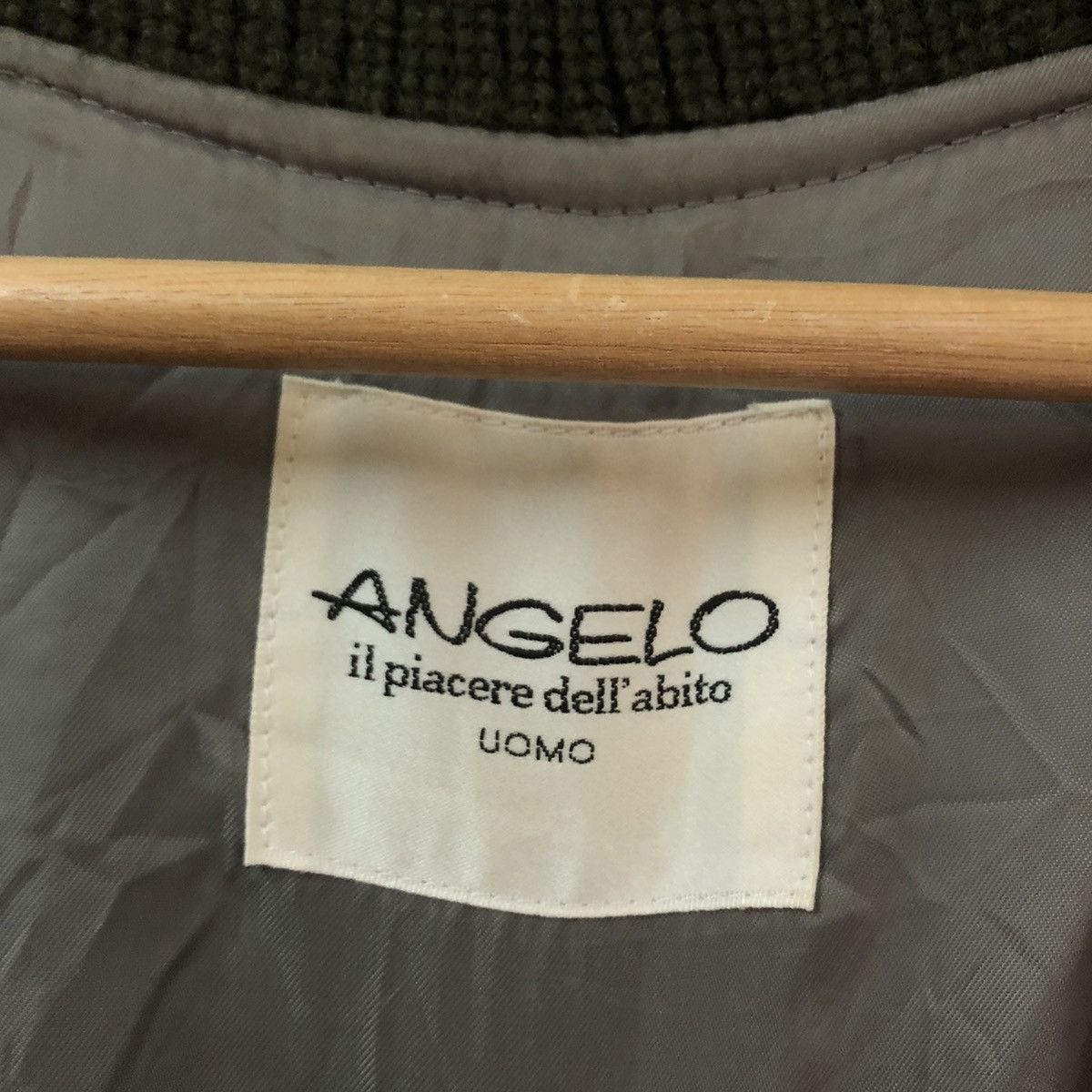 Japanese Brand VINTAGE BOMBER JACKET LEATHER PARTS ANGELO UOMO JAPAN MADE Size US M / EU 48-50 / 2 - 11 Thumbnail