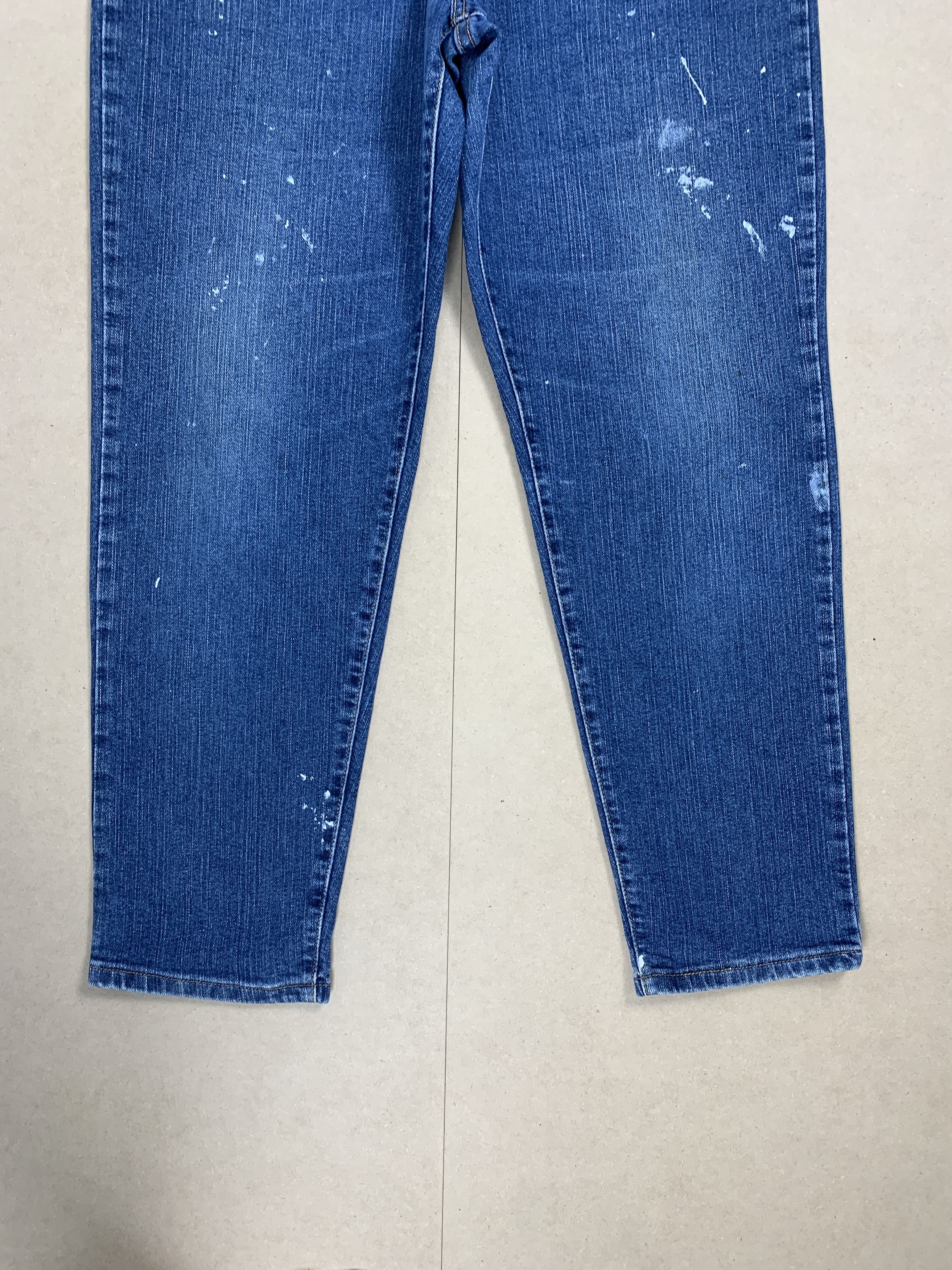 Levi's Vintage Levis 512 Skinny Stretch Faded Blue Jeans Size US 34 / EU 50 - 4 Thumbnail