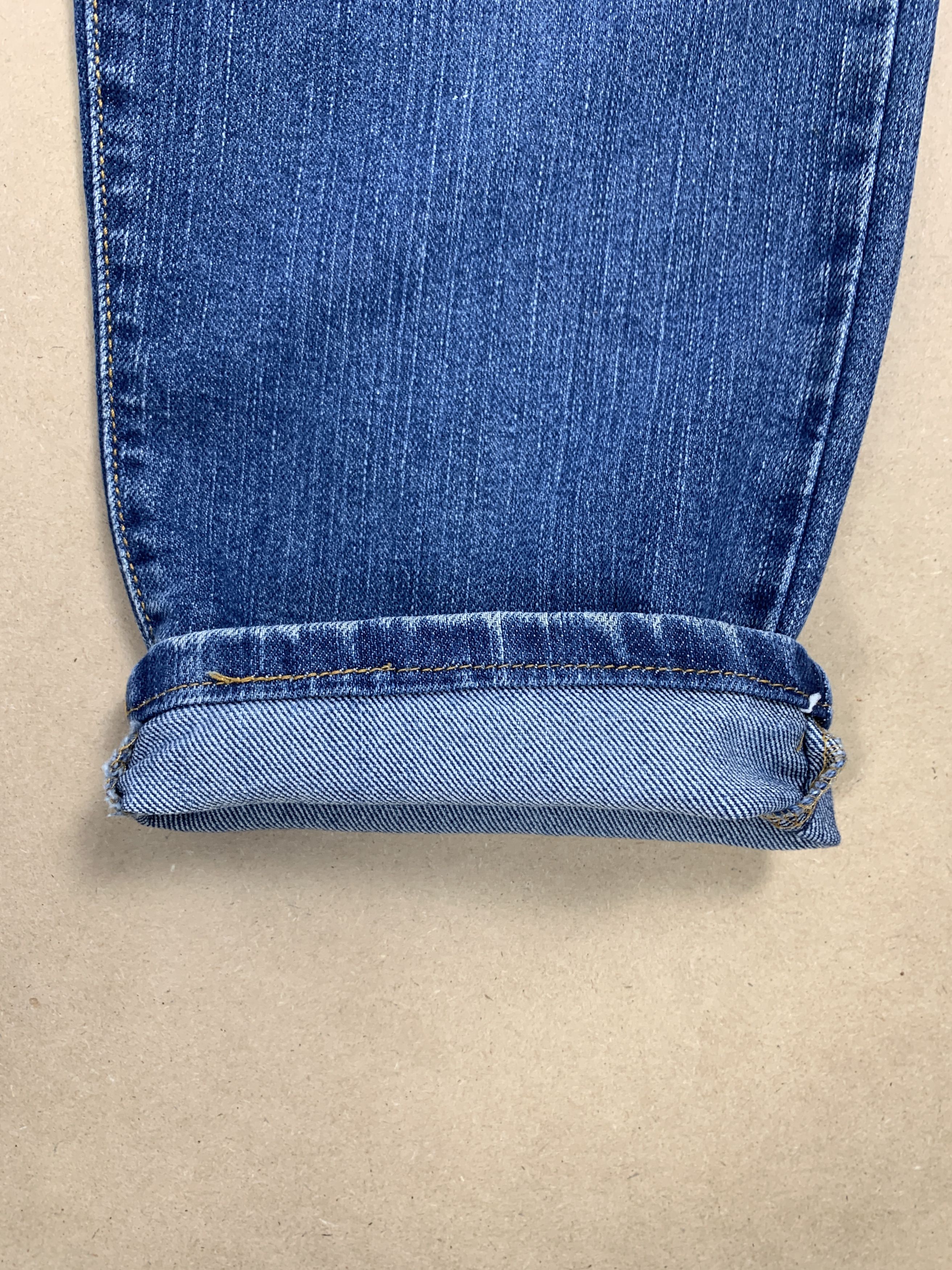 Levi's Vintage Levis 512 Skinny Stretch Faded Blue Jeans Size US 34 / EU 50 - 6 Thumbnail