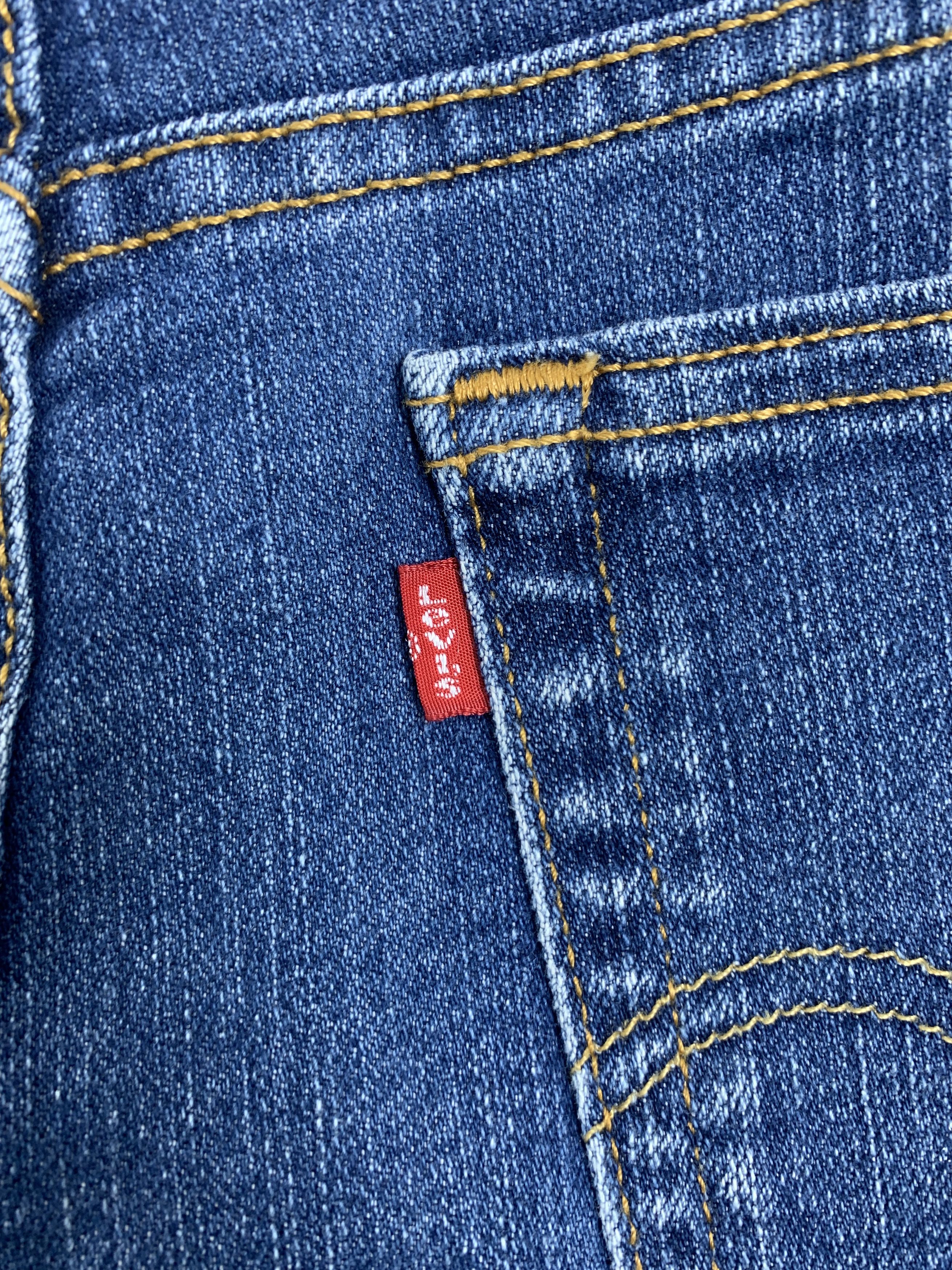 Levi's Vintage Levis 512 Skinny Stretch Faded Blue Jeans Size US 34 / EU 50 - 11 Thumbnail