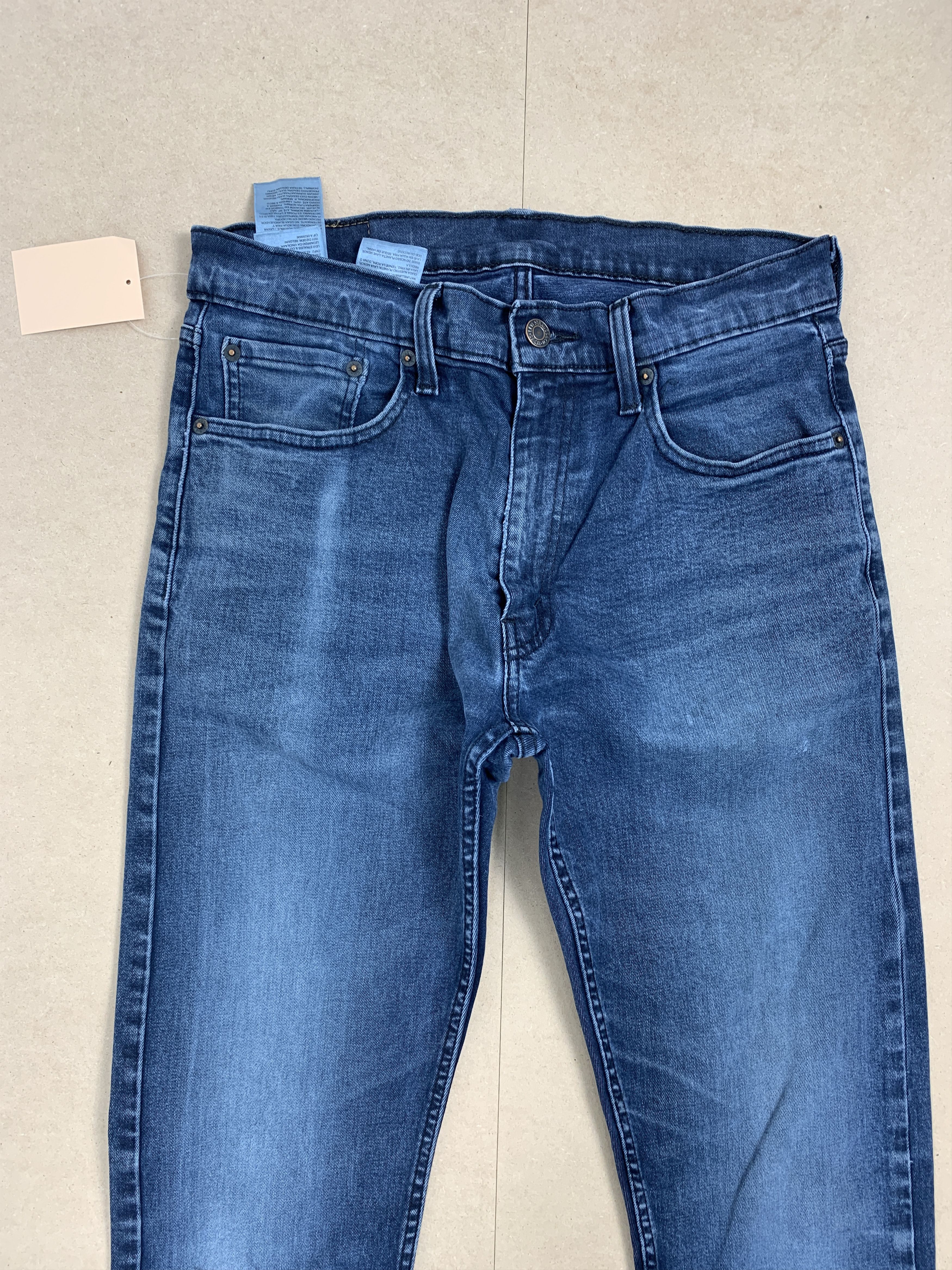Levi's Vintage Levi's 512 Slim Taper Distressed Mid Wash jeans Size US 28 / EU 44 - 2 Thumbnail