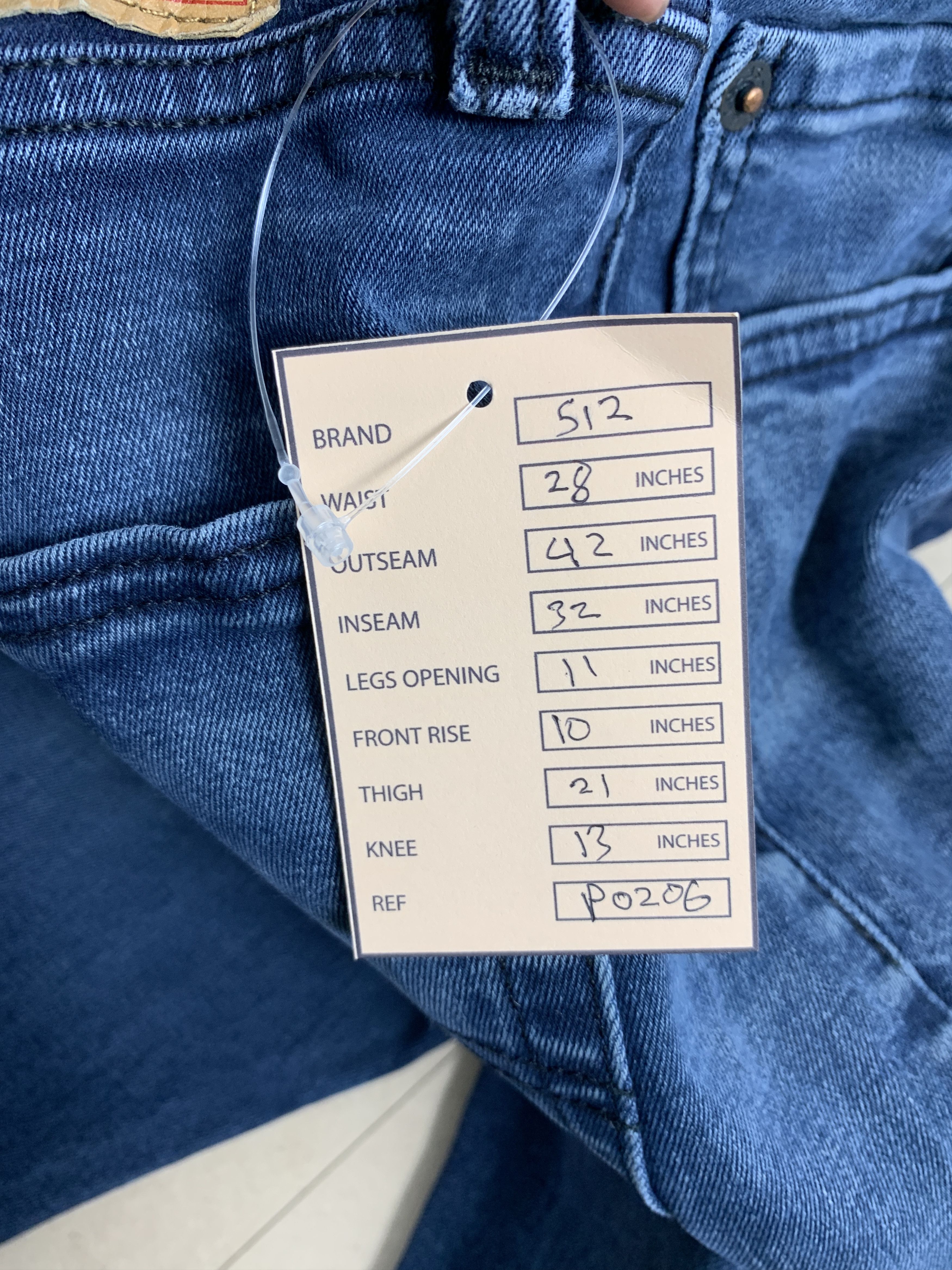 Levi's Vintage Levi's 512 Slim Taper Distressed Mid Wash jeans Size US 28 / EU 44 - 24 Thumbnail