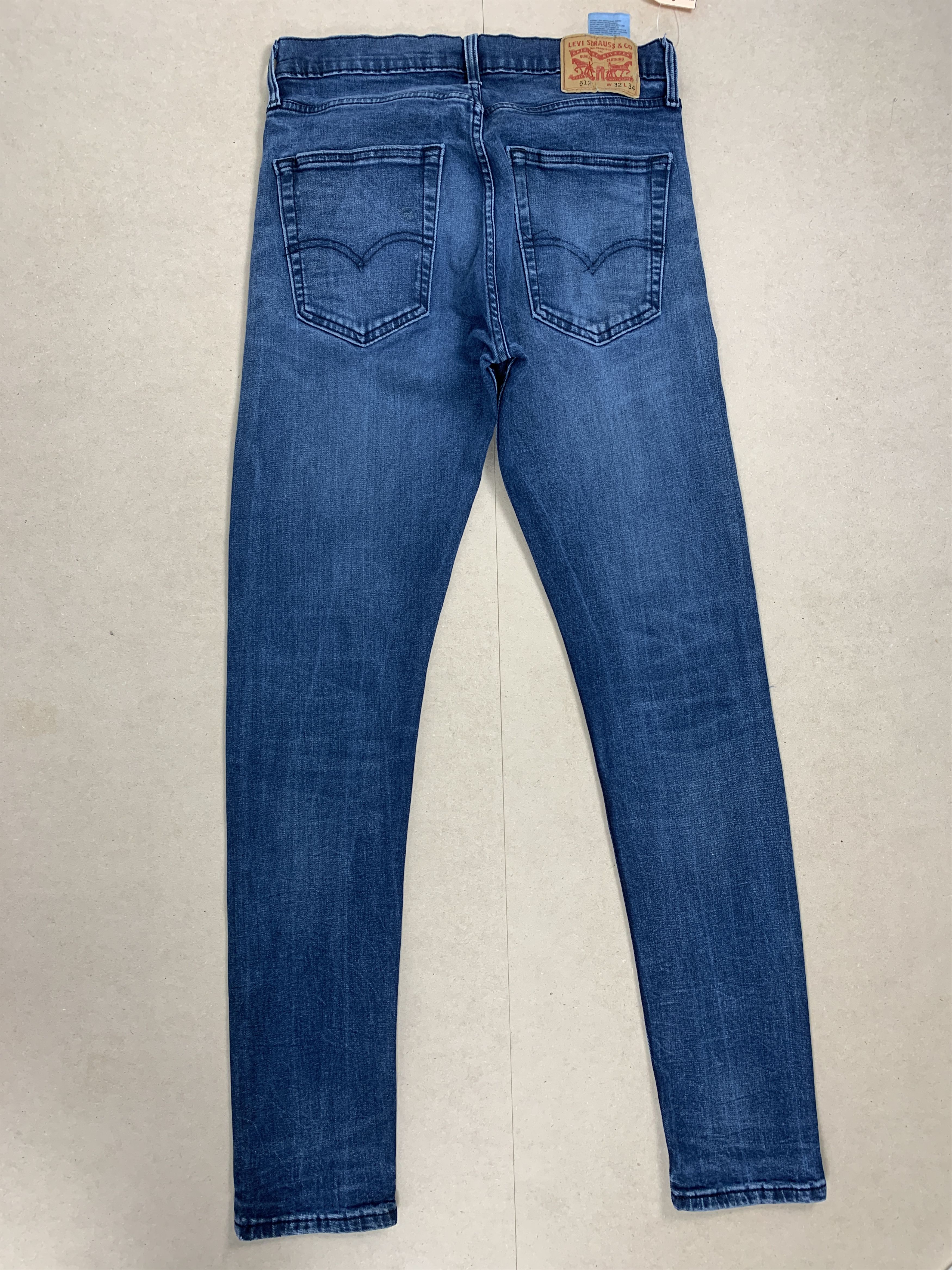 Levi's Vintage Levi's 512 Slim Taper Distressed Mid Wash jeans Size US 28 / EU 44 - 8 Thumbnail