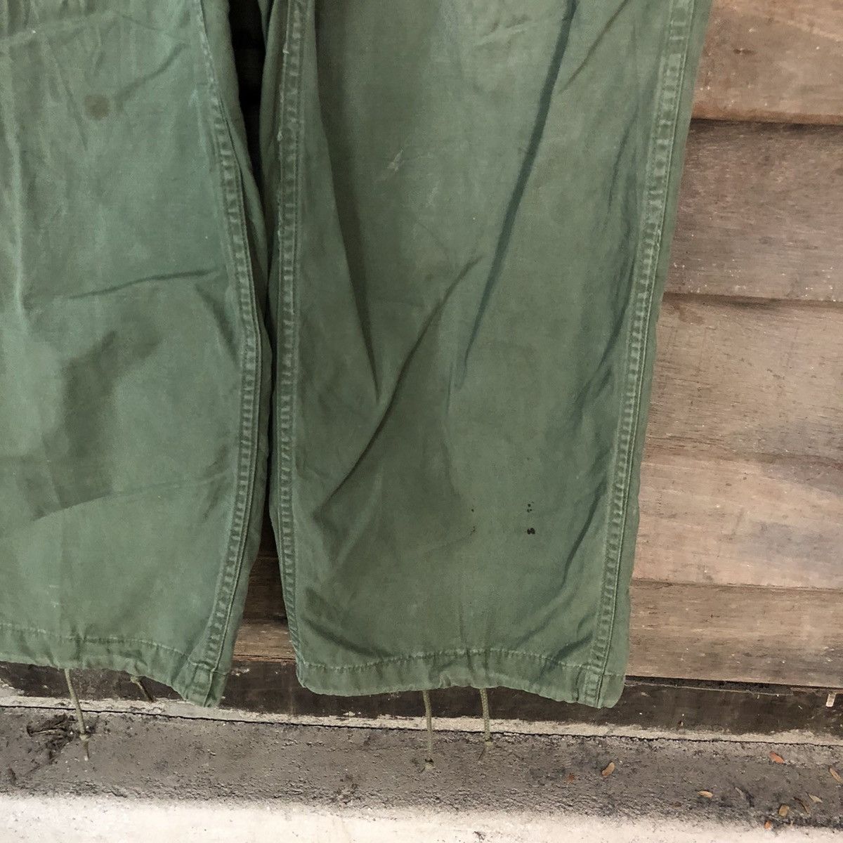 Japanese Brand DL Military multipocket tactical Green Cargon Pants #6945 Size US 33 - 9 Thumbnail