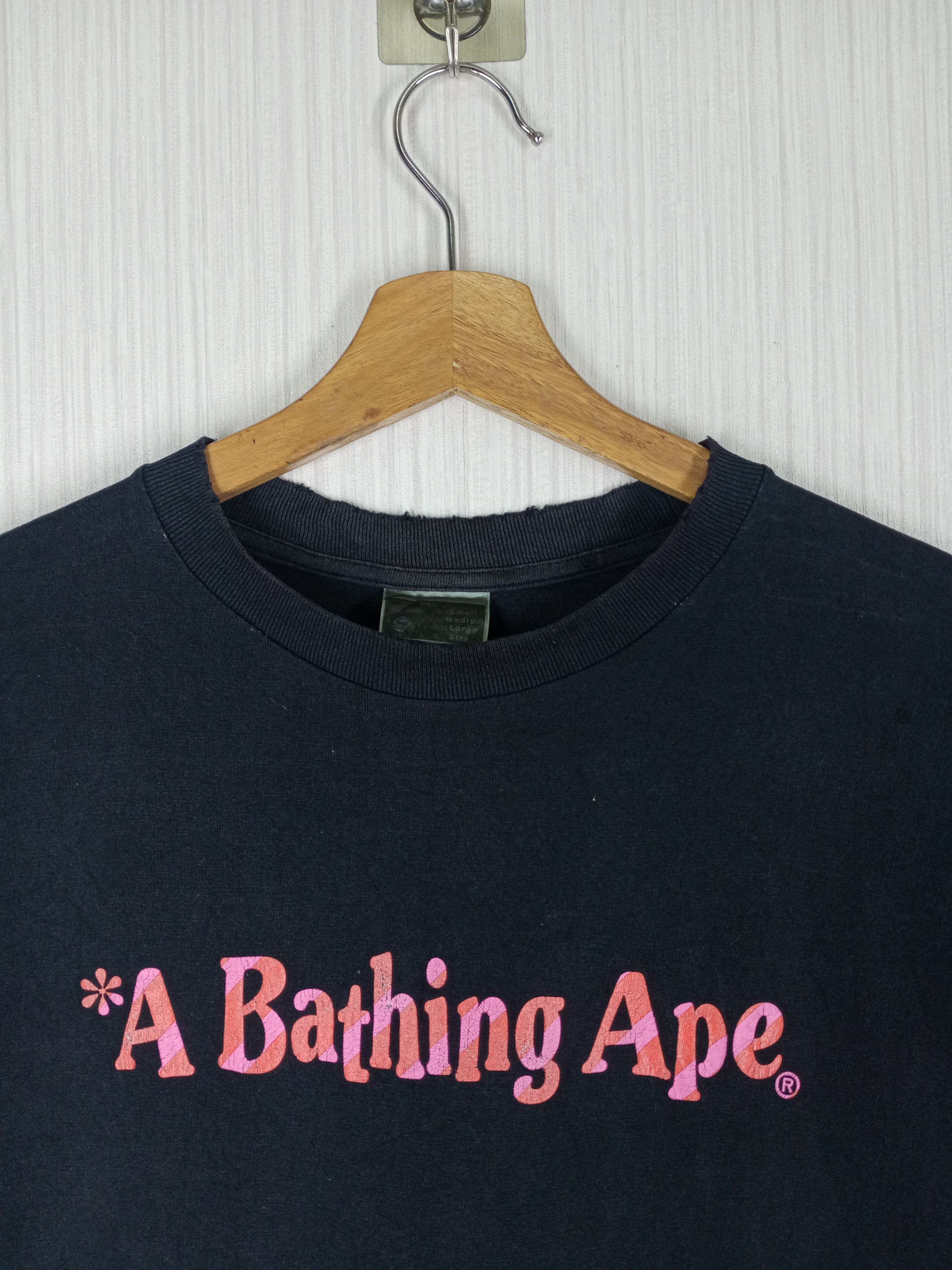 Bape Bape A Bathing Ape Tshirt Vintage Size US M / EU 48-50 / 2 - 3 Thumbnail