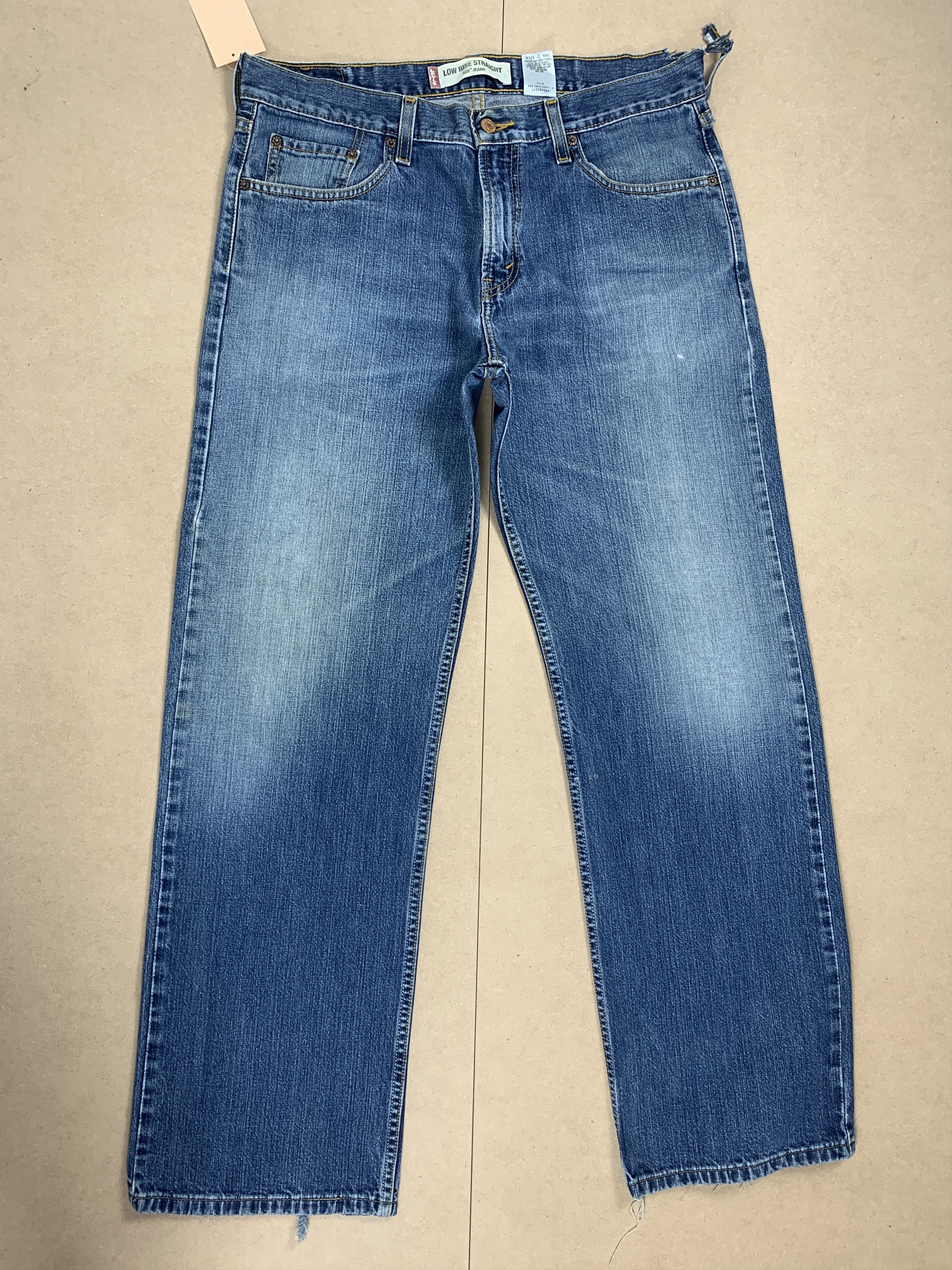 Vintage Vintage Levis 529 Straight Cut Faded Blue Jeans | Grailed