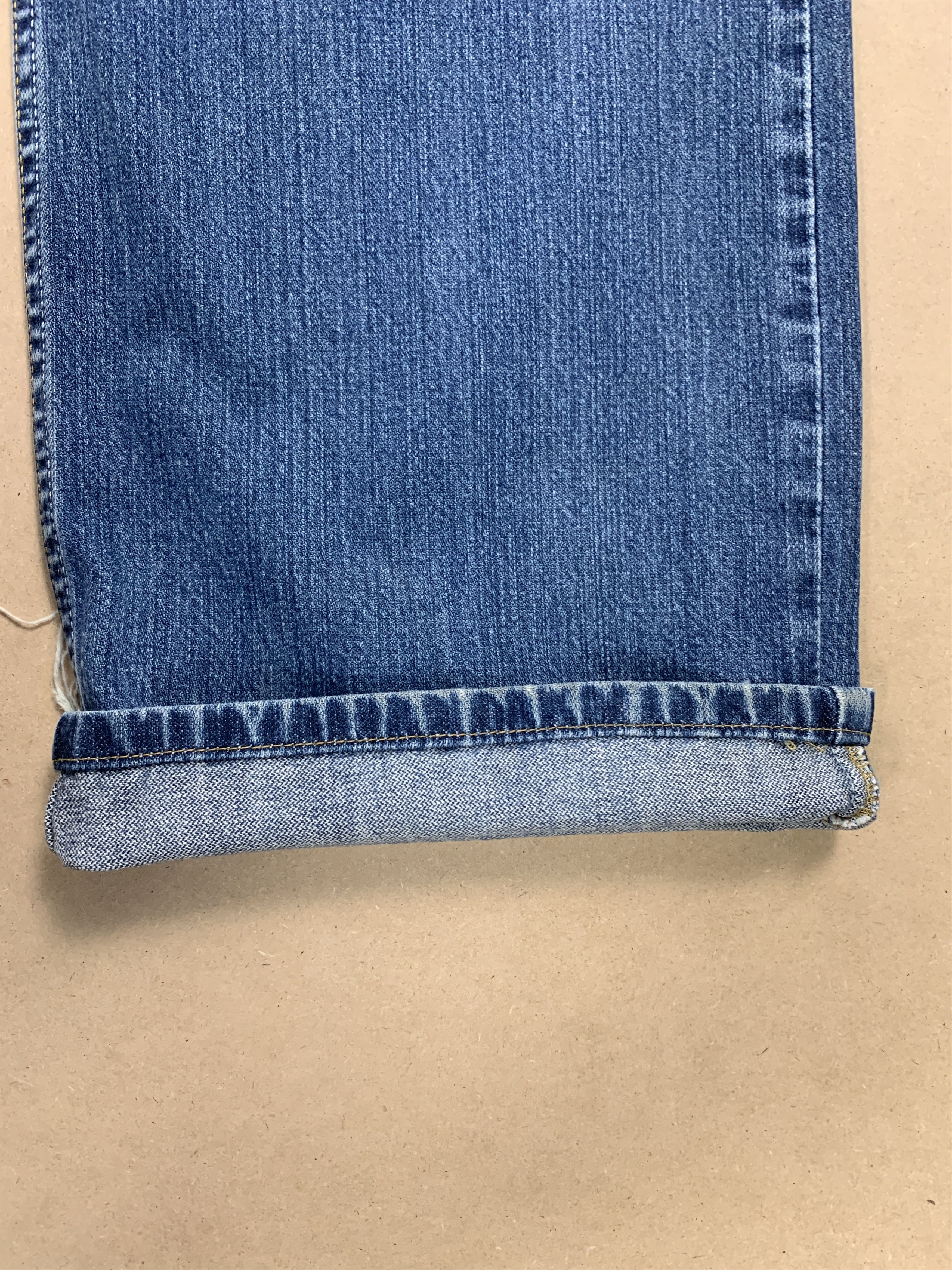Levi's × Vintage Vintage Levis 529 Straight Cut Faded Blue Jeans Size US 36 / EU 52 - 5 Thumbnail
