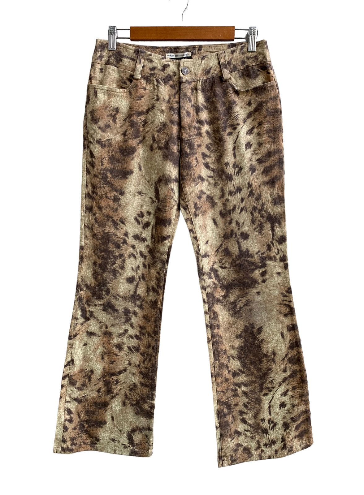 Designer Vintage Grace Continental Leopard Print Flare Size 30" / US 8 / IT 44 - 3 Thumbnail