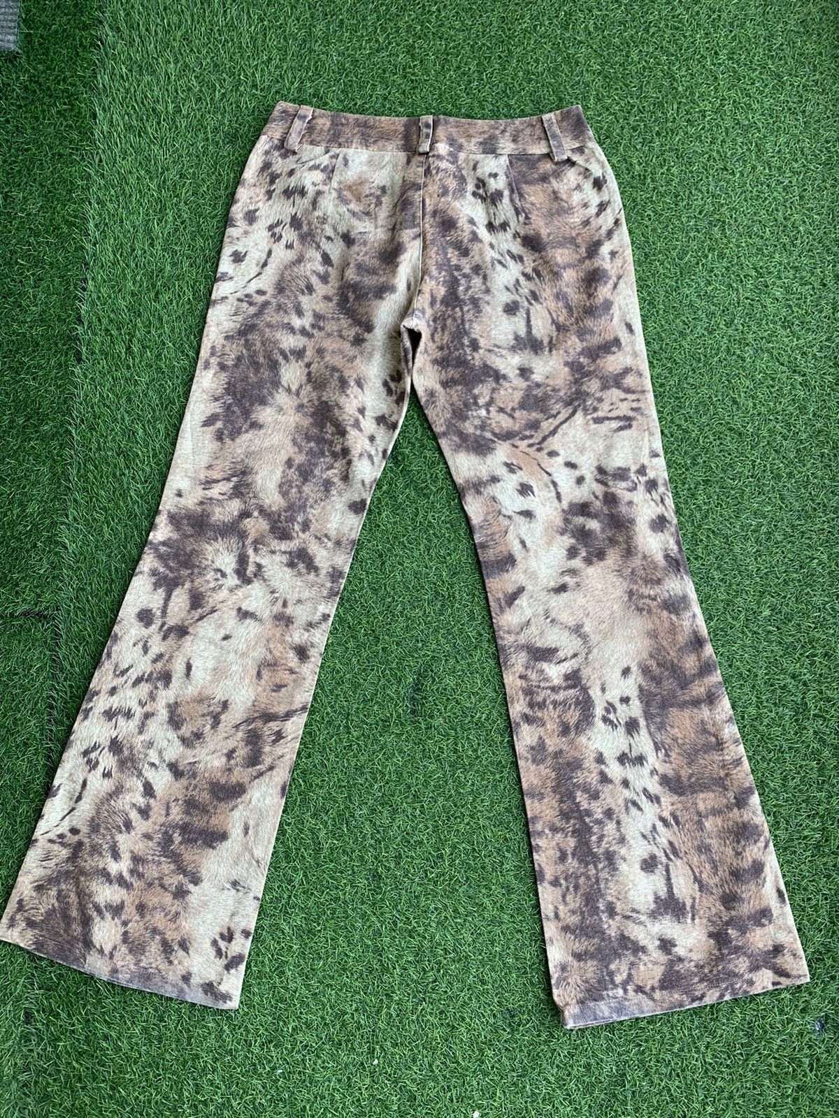 Designer Vintage Grace Continental Leopard Print Flare Size 30" / US 8 / IT 44 - 11 Thumbnail