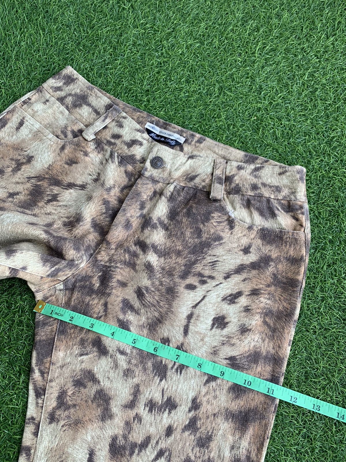 Designer Vintage Grace Continental Leopard Print Flare Size 30" / US 8 / IT 44 - 17 Thumbnail