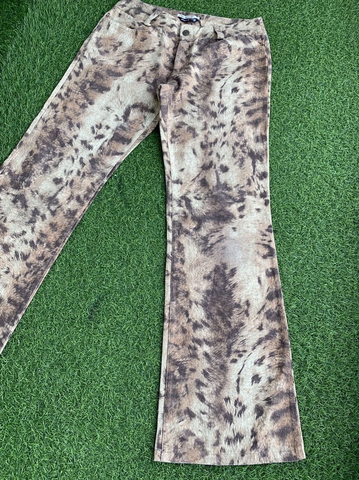 Designer Vintage Grace Continental Leopard Print Flare Size 30" / US 8 / IT 44 - 9 Thumbnail