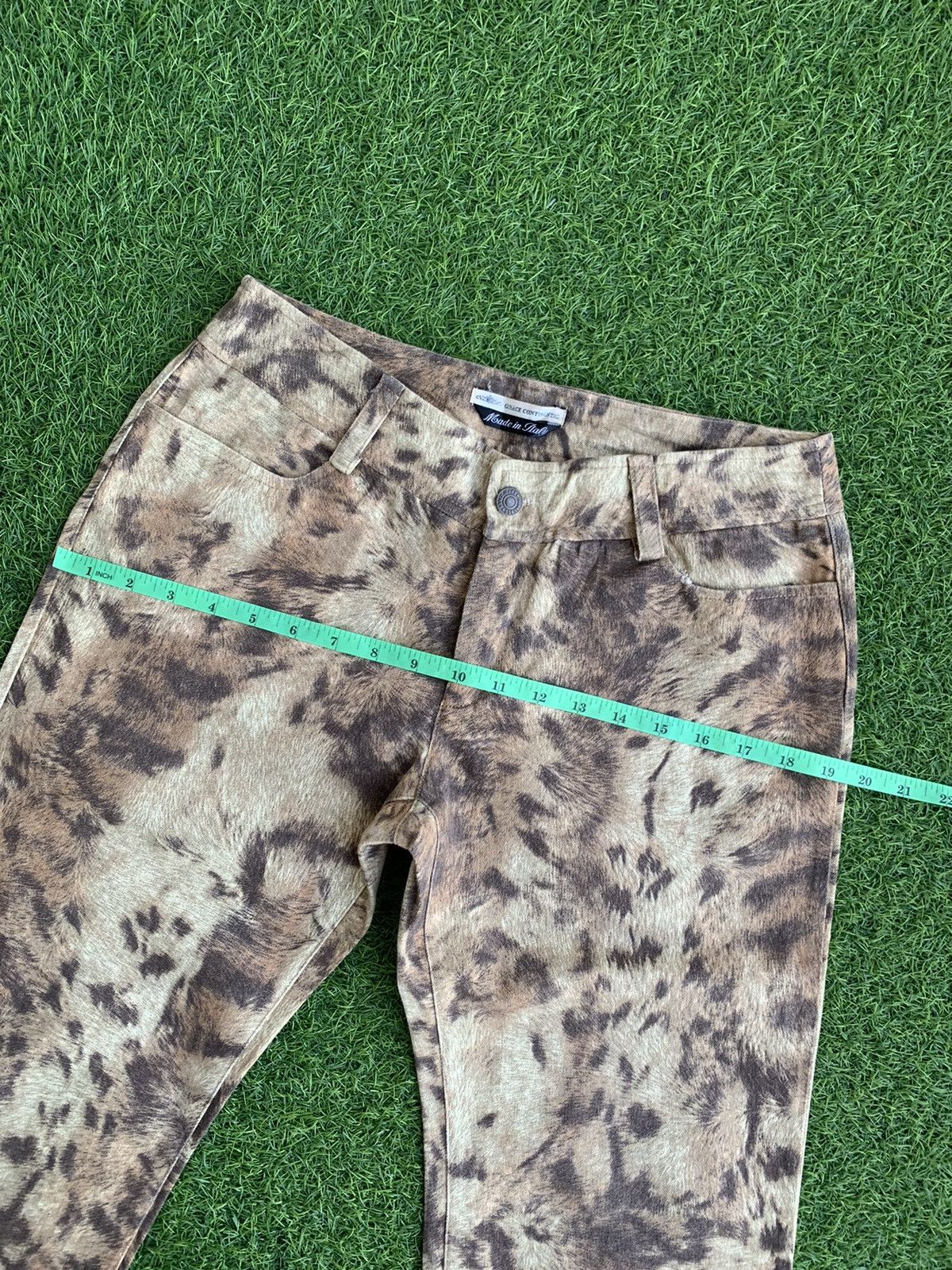 Designer Vintage Grace Continental Leopard Print Flare Size 30" / US 8 / IT 44 - 21 Thumbnail