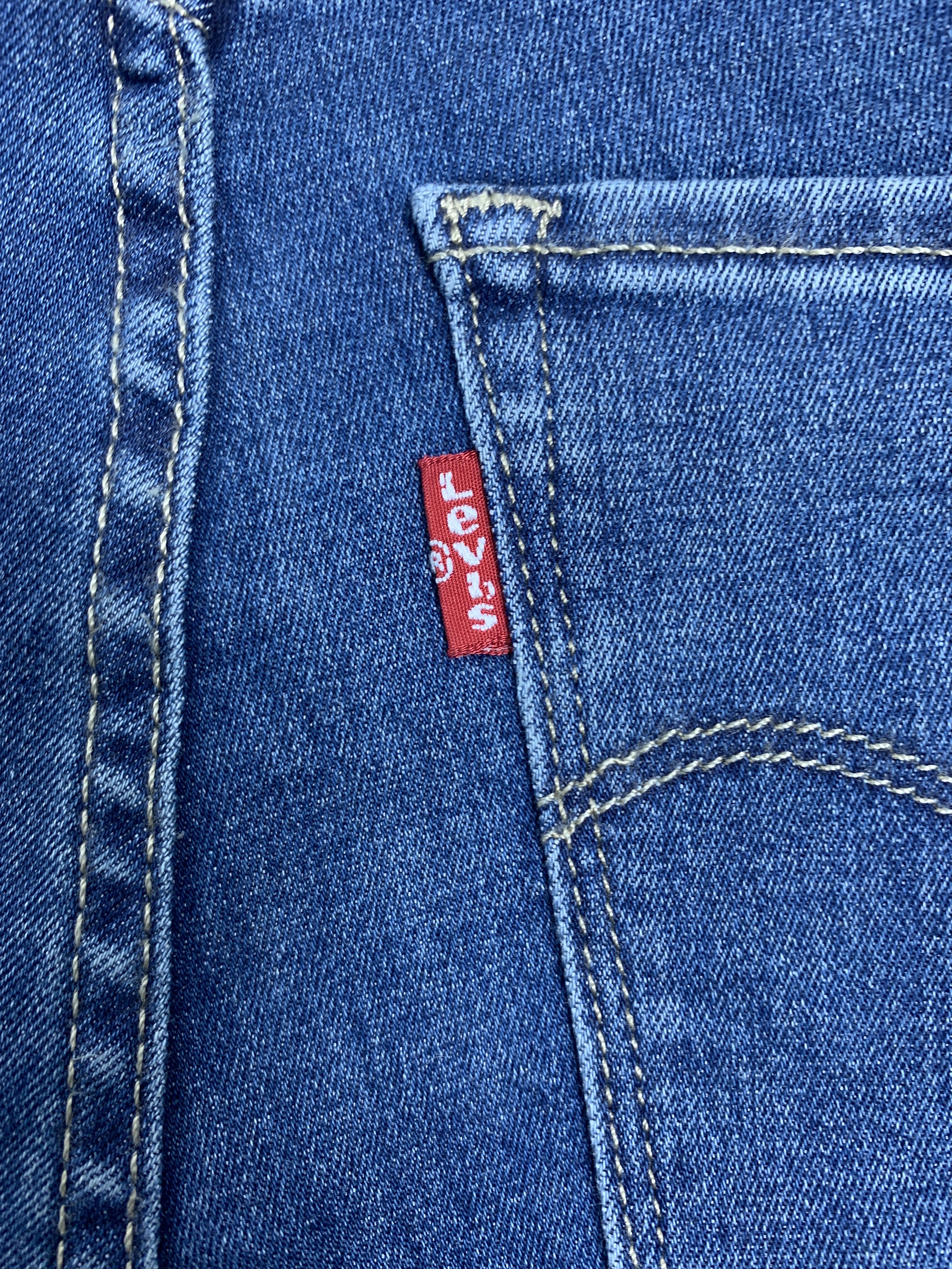 Levi's Vintage Levis 314 Straight Cut Faded Blue Jeans P0253 Size 24" / US 00 / IT 34 - 8 Thumbnail