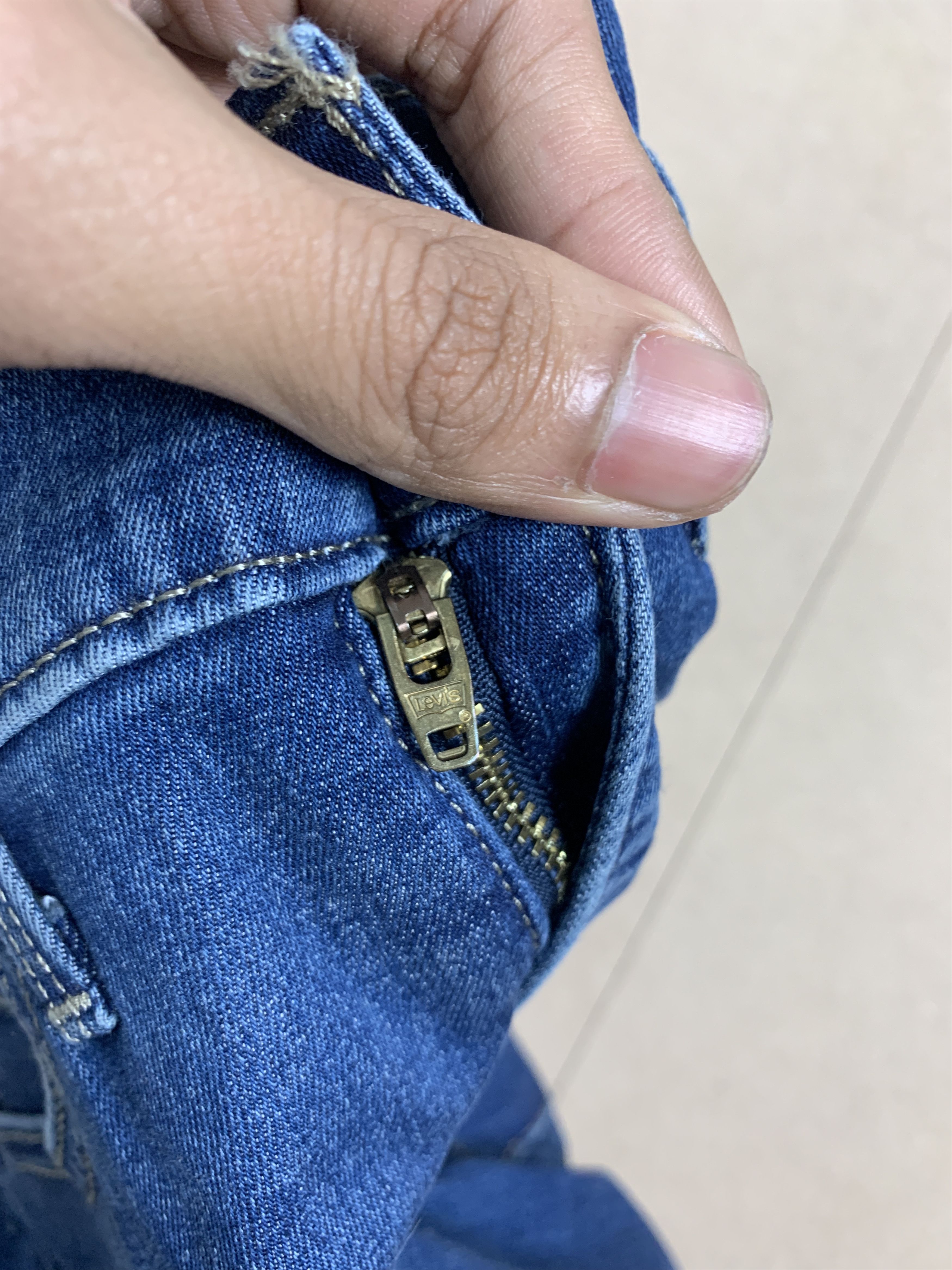 Levi's Vintage Levis 314 Straight Cut Faded Blue Jeans P0253 Size 24" / US 00 / IT 34 - 21 Thumbnail