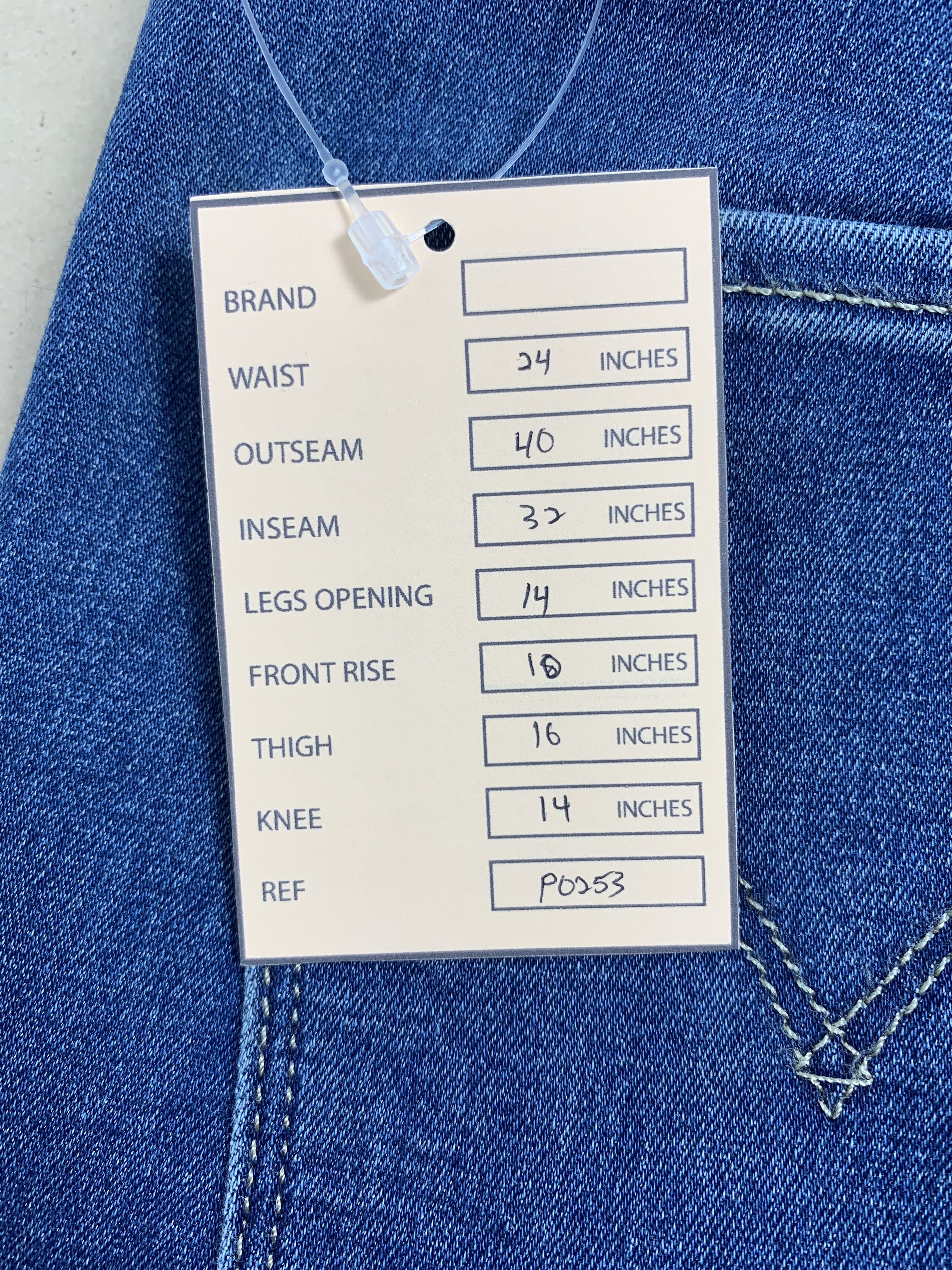 Levi's Vintage Levis 314 Straight Cut Faded Blue Jeans P0253 Size 24" / US 00 / IT 34 - 22 Thumbnail