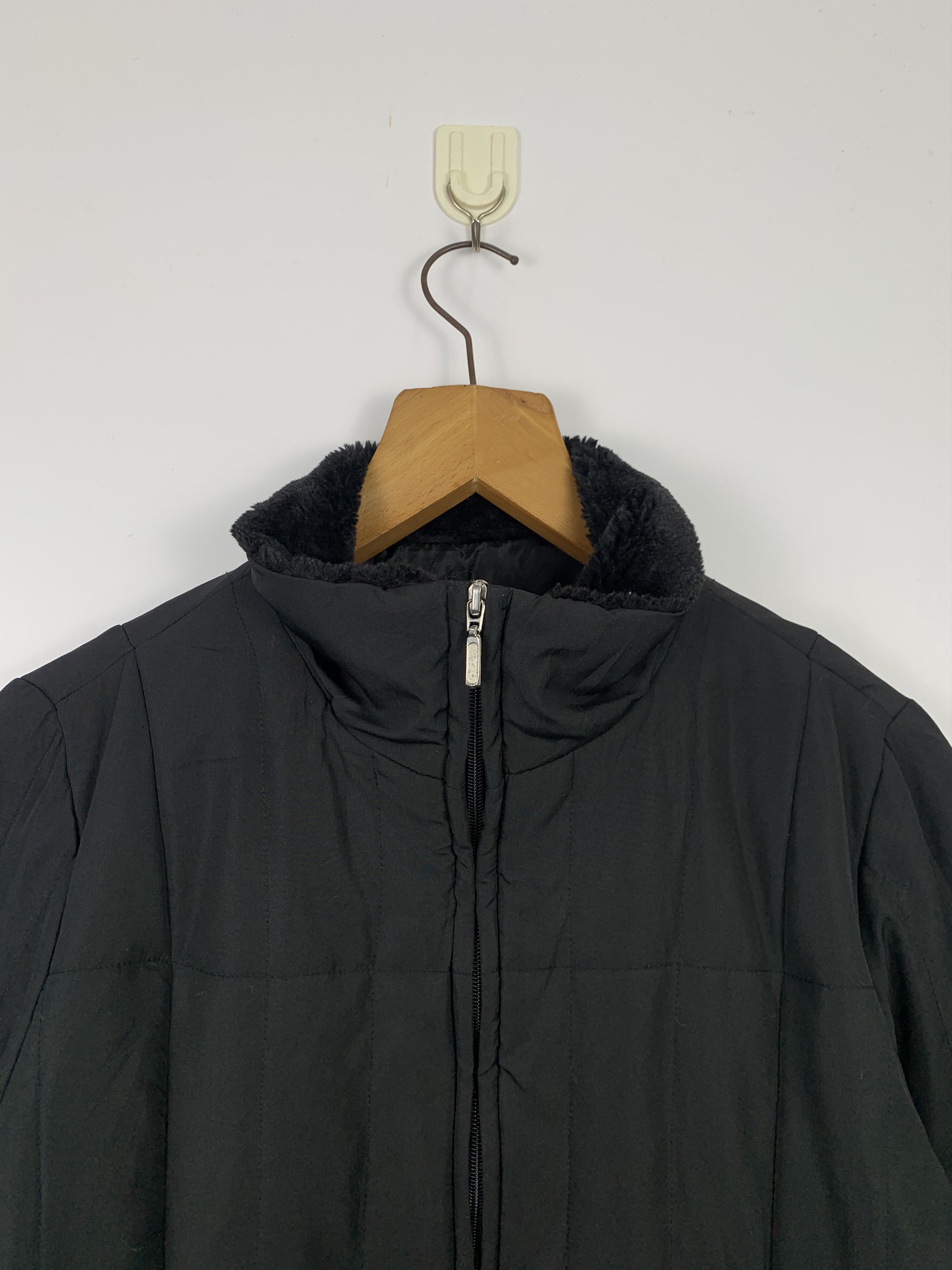 Vintage Vintage Rudolph Valentino Sherpa Collar Puffer Jacket J0541 Size S / US 4 / IT 40 - 2 Thumbnail
