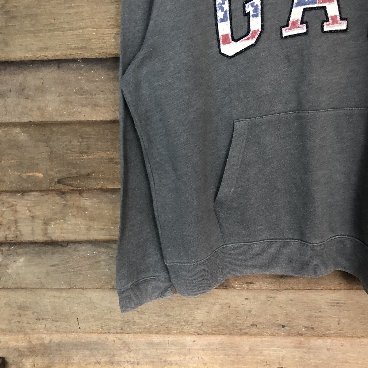 Gap × Vintage Gap grey Hoodie #356B Size US XL / EU 56 / 4 - 4 Thumbnail