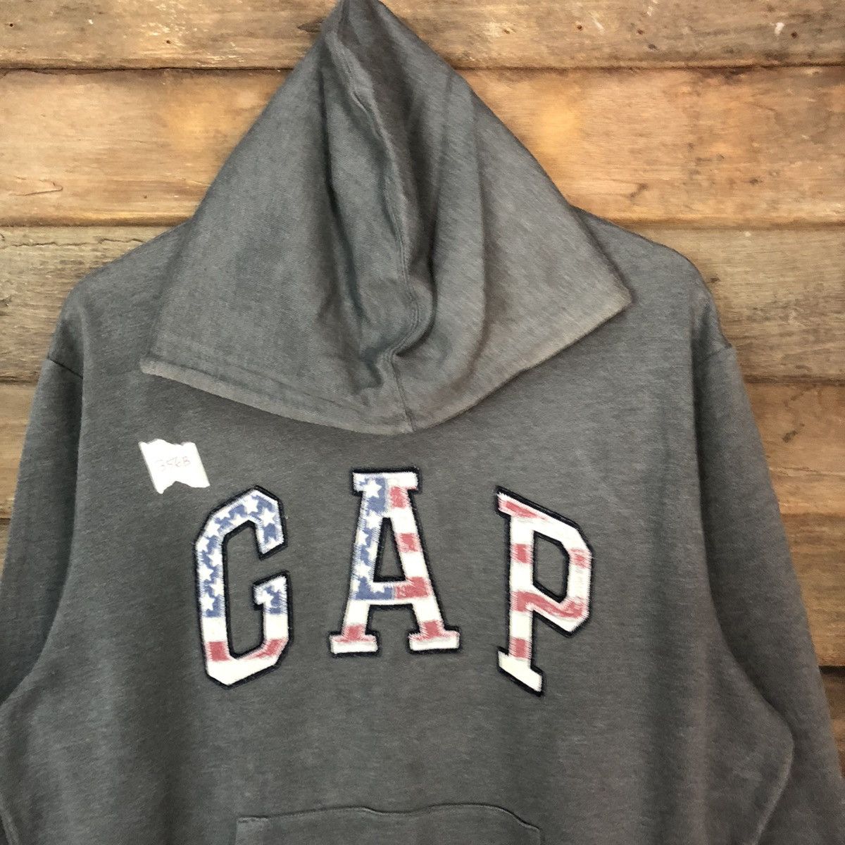 Gap × Vintage Gap grey Hoodie #356B Size US XL / EU 56 / 4 - 6 Thumbnail