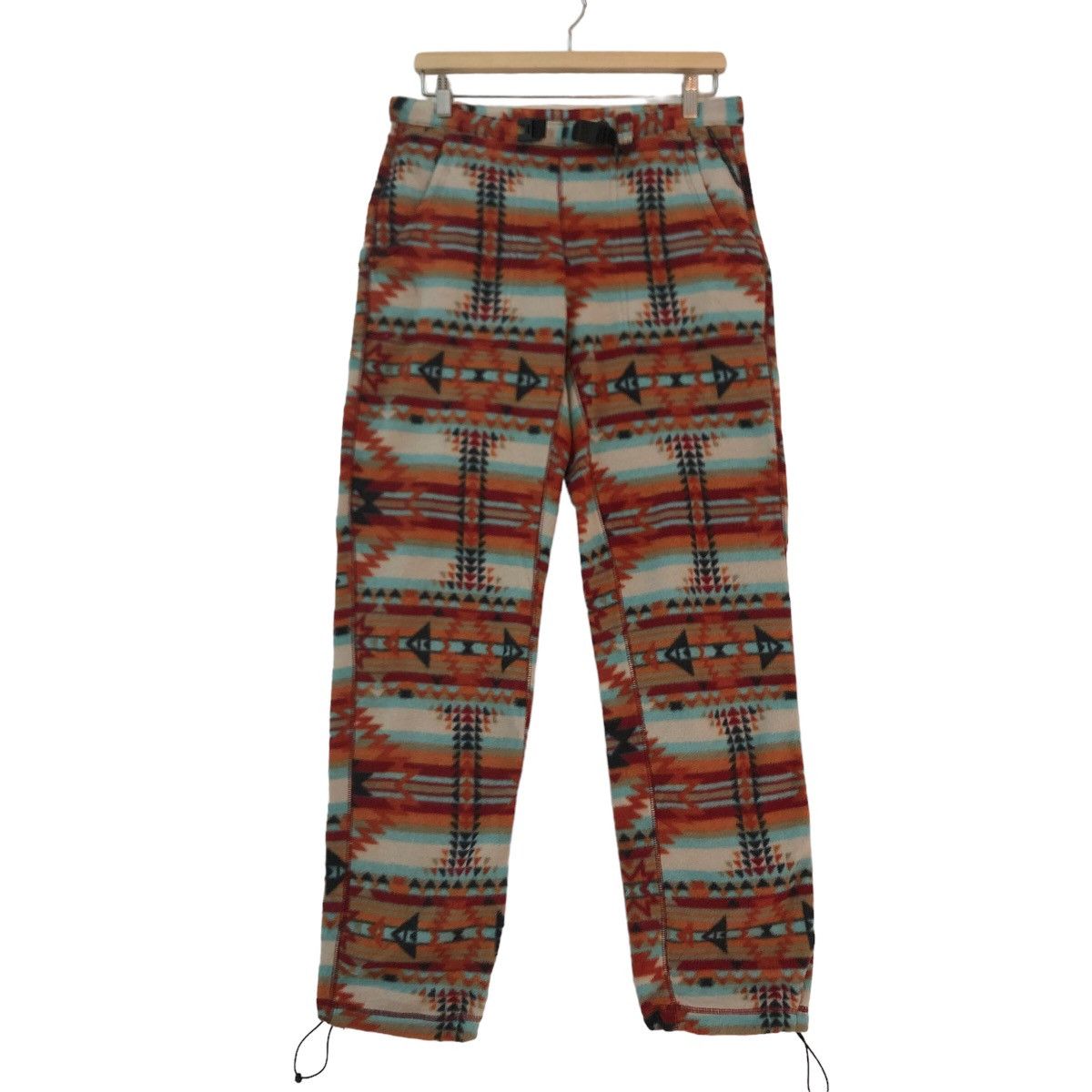 Japanese Brand VINTAGE NAVAJO DESIGN FLEECE PANTS COLUMBIA Size US 31 - 1 Thumbnail