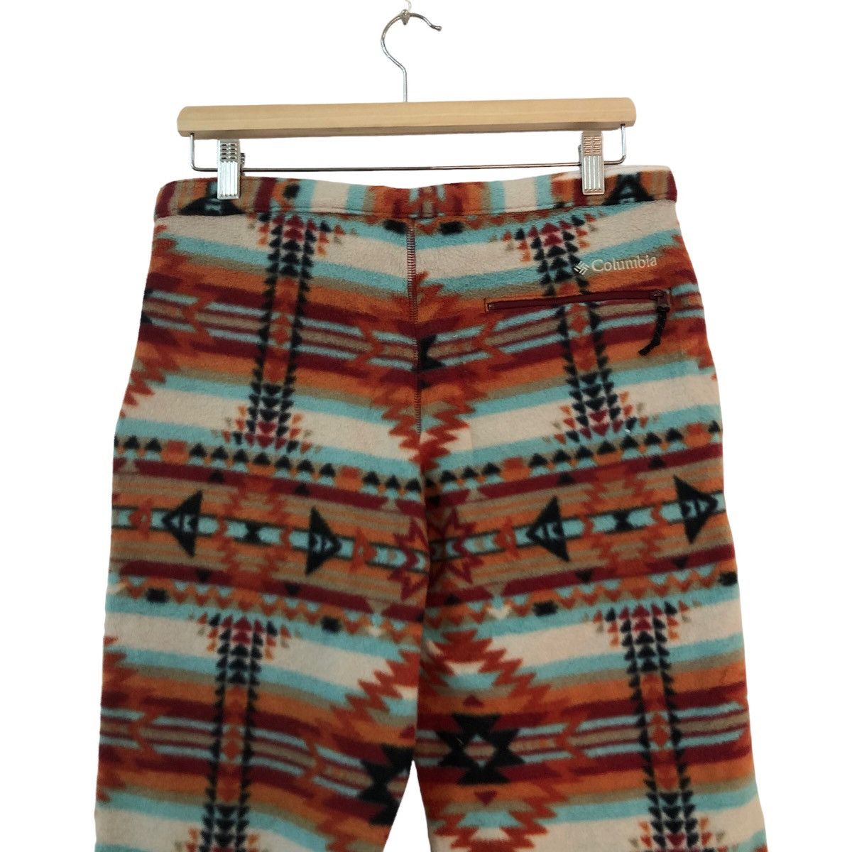 Japanese Brand VINTAGE NAVAJO DESIGN FLEECE PANTS COLUMBIA Size US 31 - 7 Thumbnail