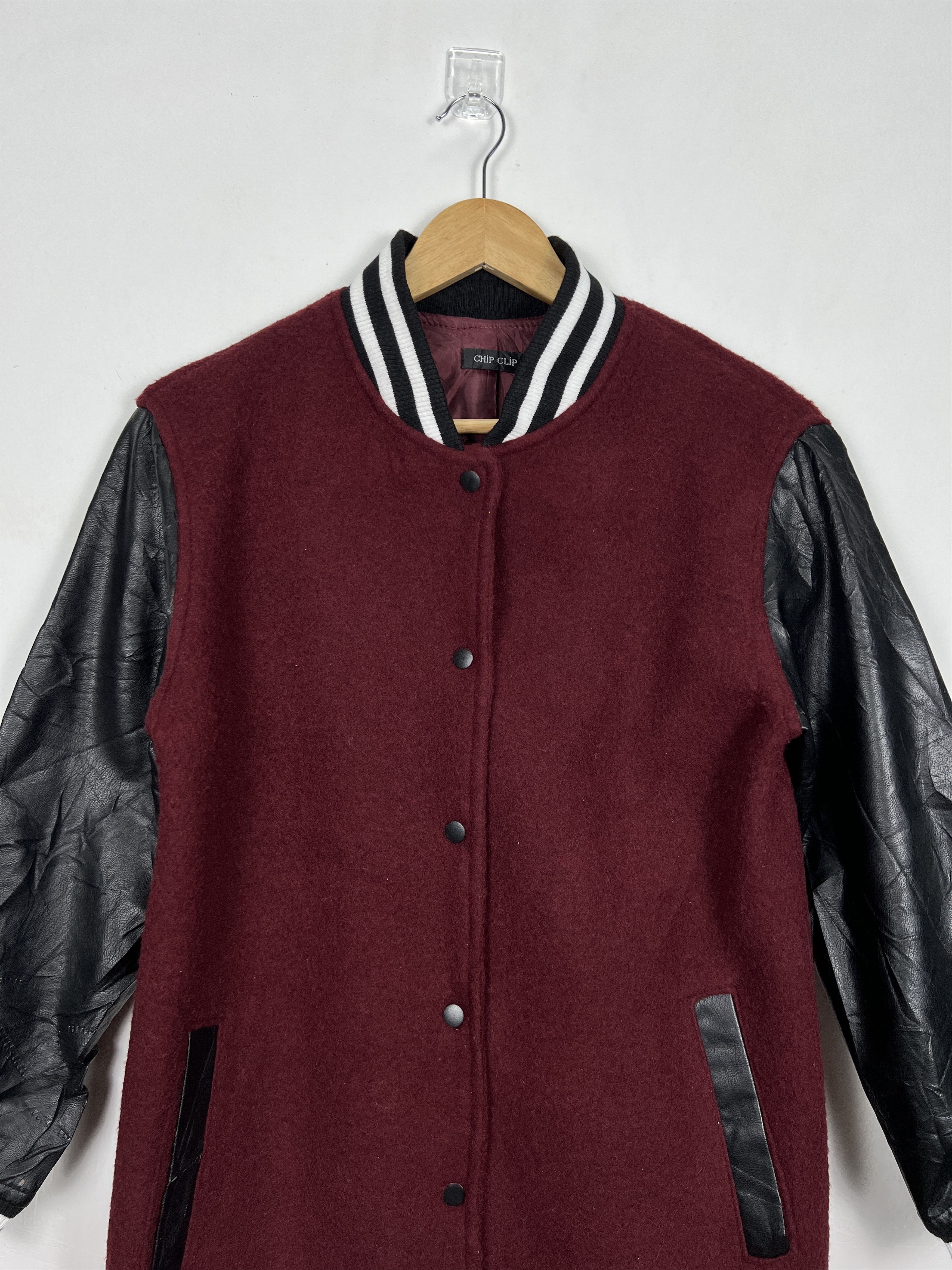 Japanese Brand Vintage Long Women Varsity Jacket J0051 Size S / US 4 / IT 40 - 2 Thumbnail