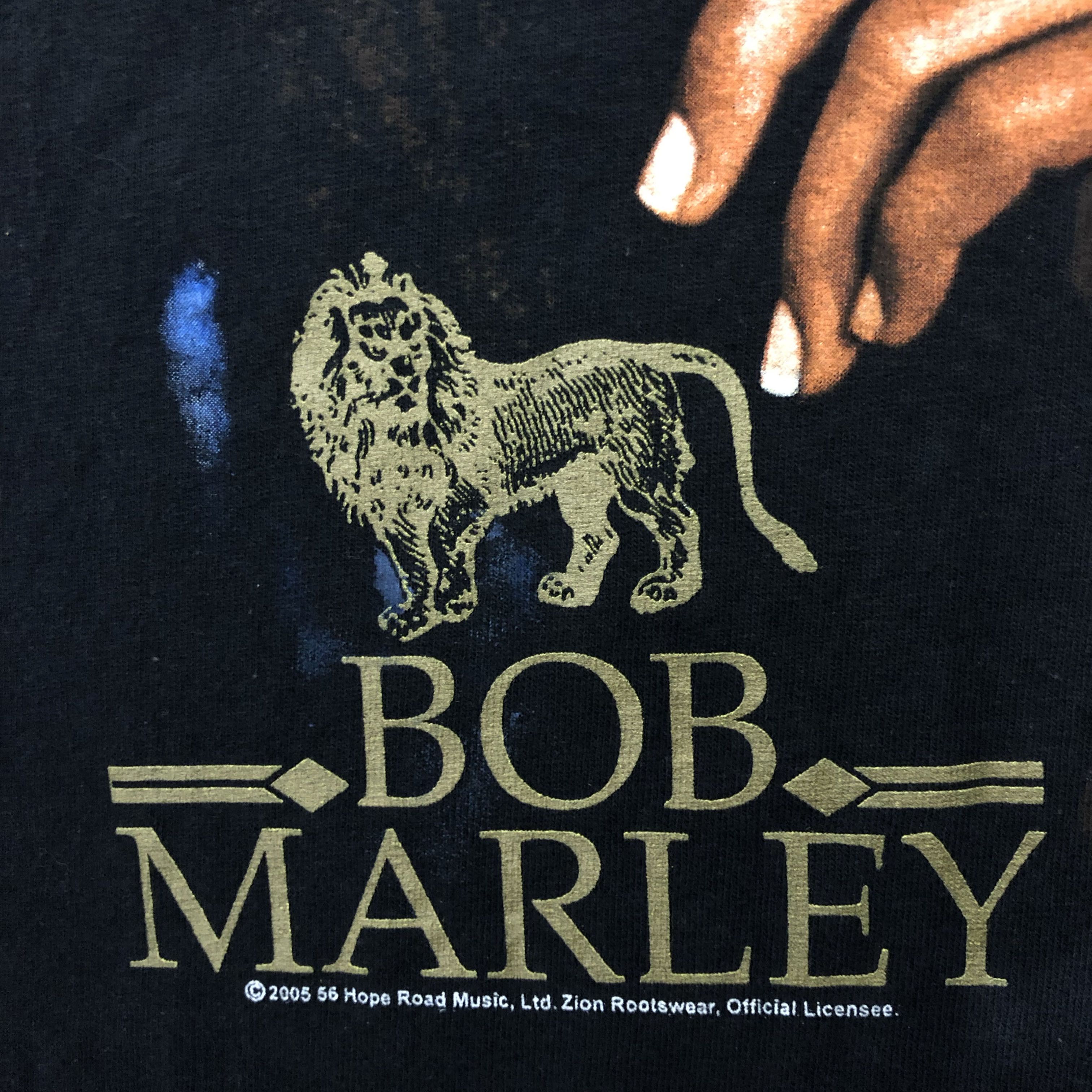 Bob Marley × Rap Tees × Vintage 00s Vintage Bob Marley T Shirt Vintage Rap Tees Size US M / EU 48-50 / 2 - 3 Thumbnail