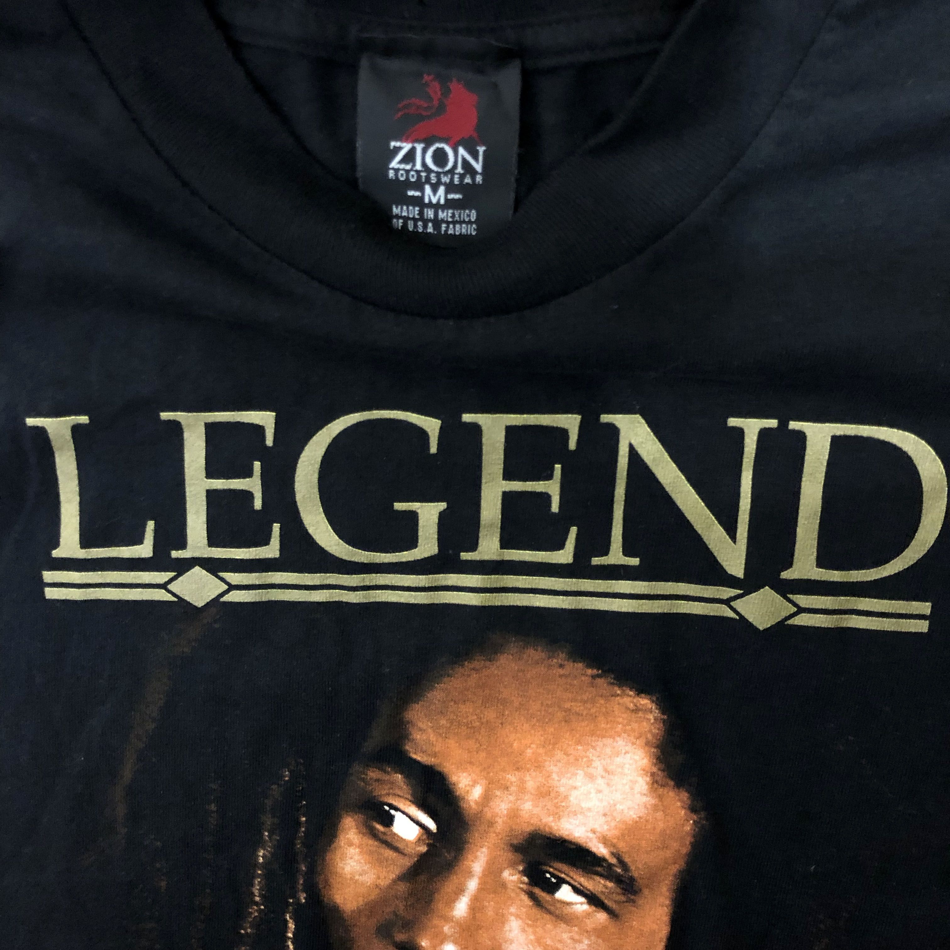 Bob Marley × Rap Tees × Vintage 00s Vintage Bob Marley T Shirt Vintage Rap Tees Size US M / EU 48-50 / 2 - 4 Thumbnail