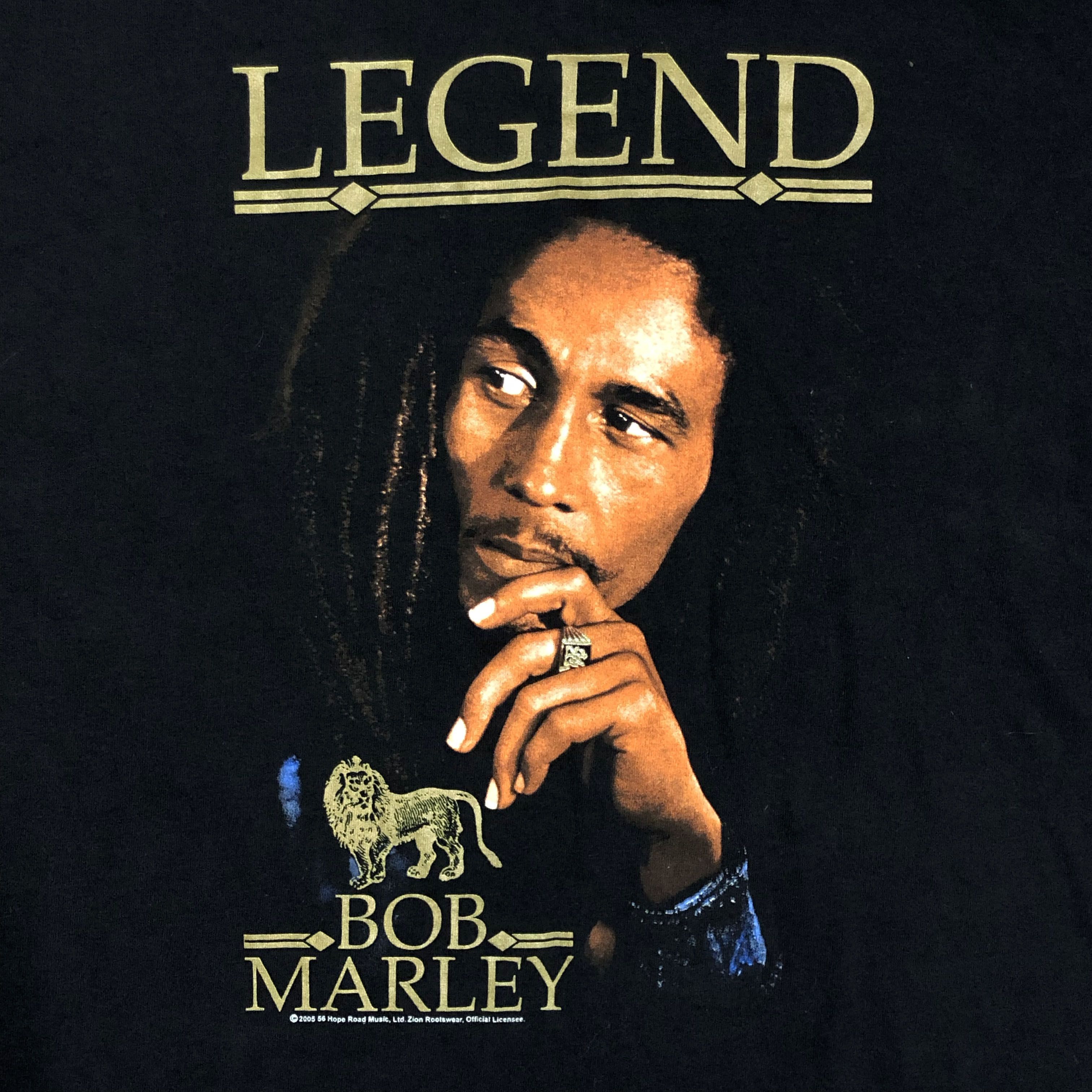 Bob Marley × Rap Tees × Vintage 00s Vintage Bob Marley T Shirt Vintage Rap Tees Size US M / EU 48-50 / 2 - 2 Thumbnail