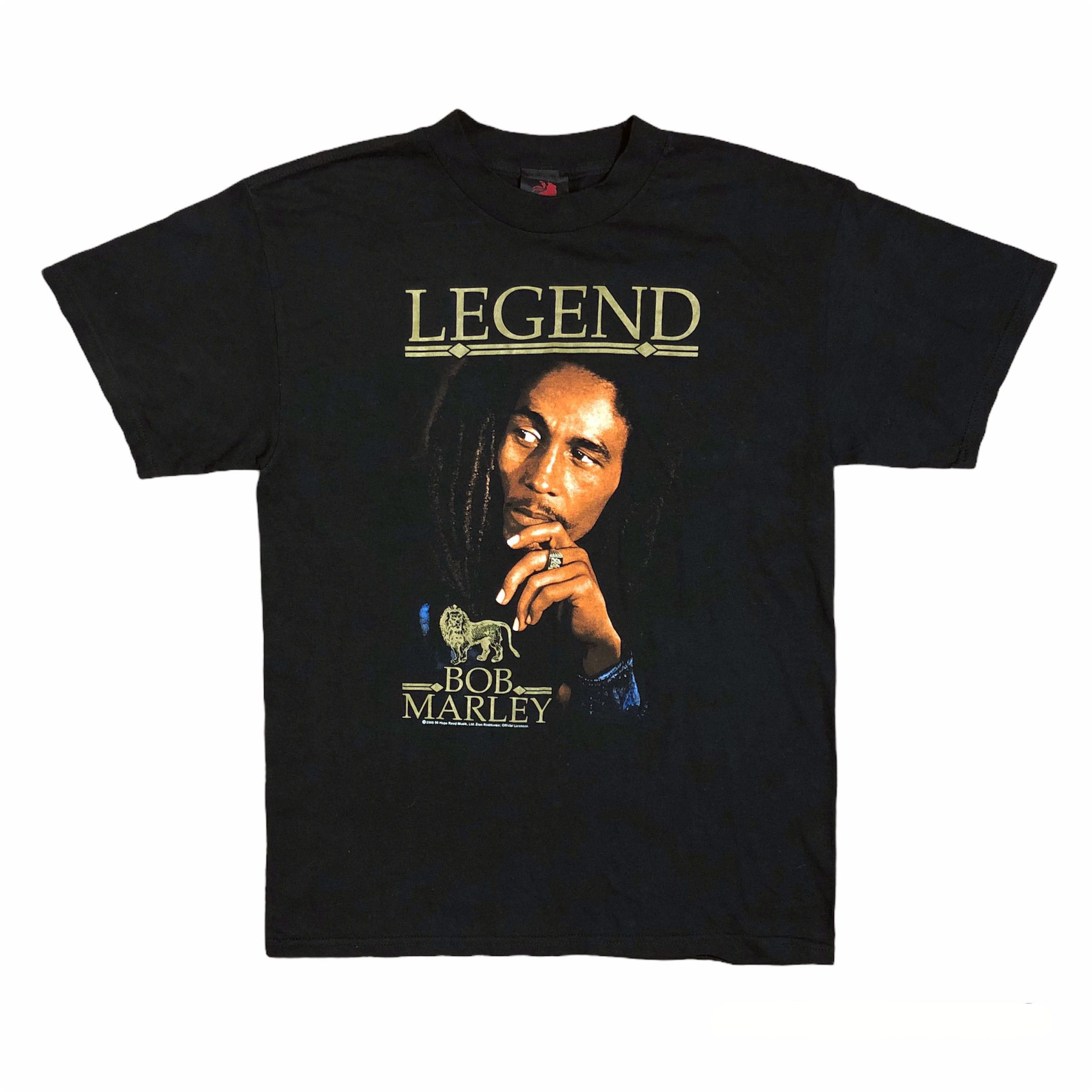 Bob Marley × Rap Tees × Vintage 00s Vintage Bob Marley T Shirt Vintage Rap Tees Size US M / EU 48-50 / 2 - 1 Thumbnail