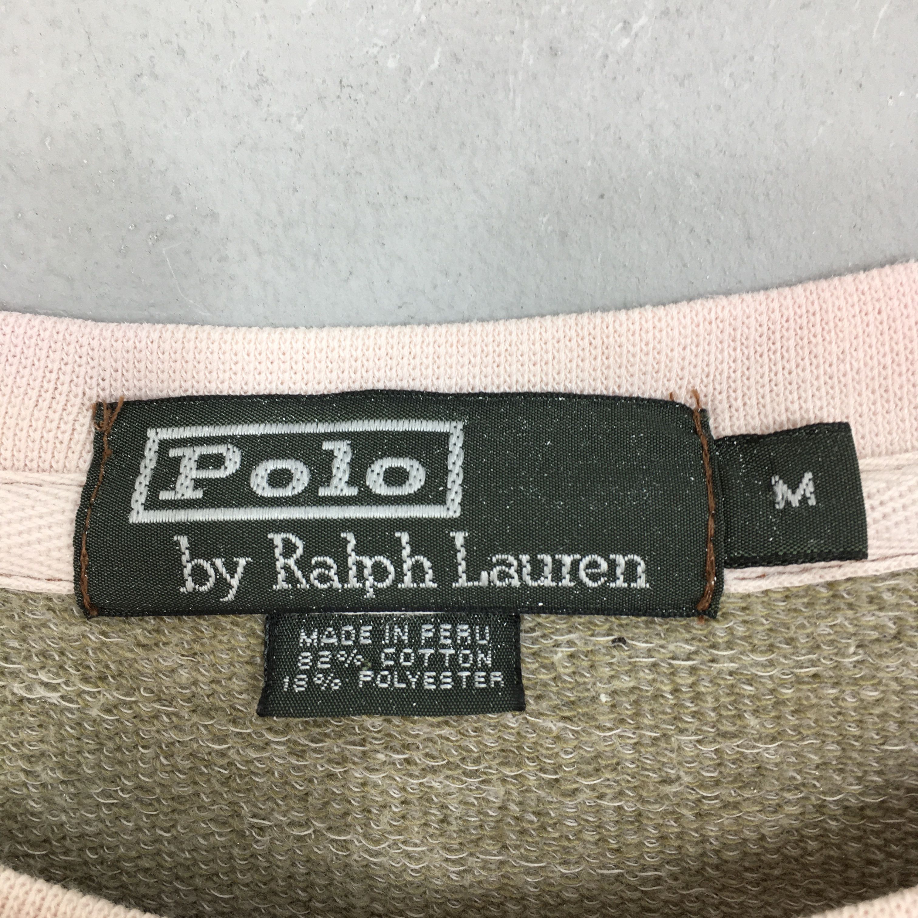 Polo Ralph Lauren × Ralph Lauren × Vintage Vintage Polo Ralph Lauren Usa Sweatshirt Medium Size US M / EU 48-50 / 2 - 4 Thumbnail