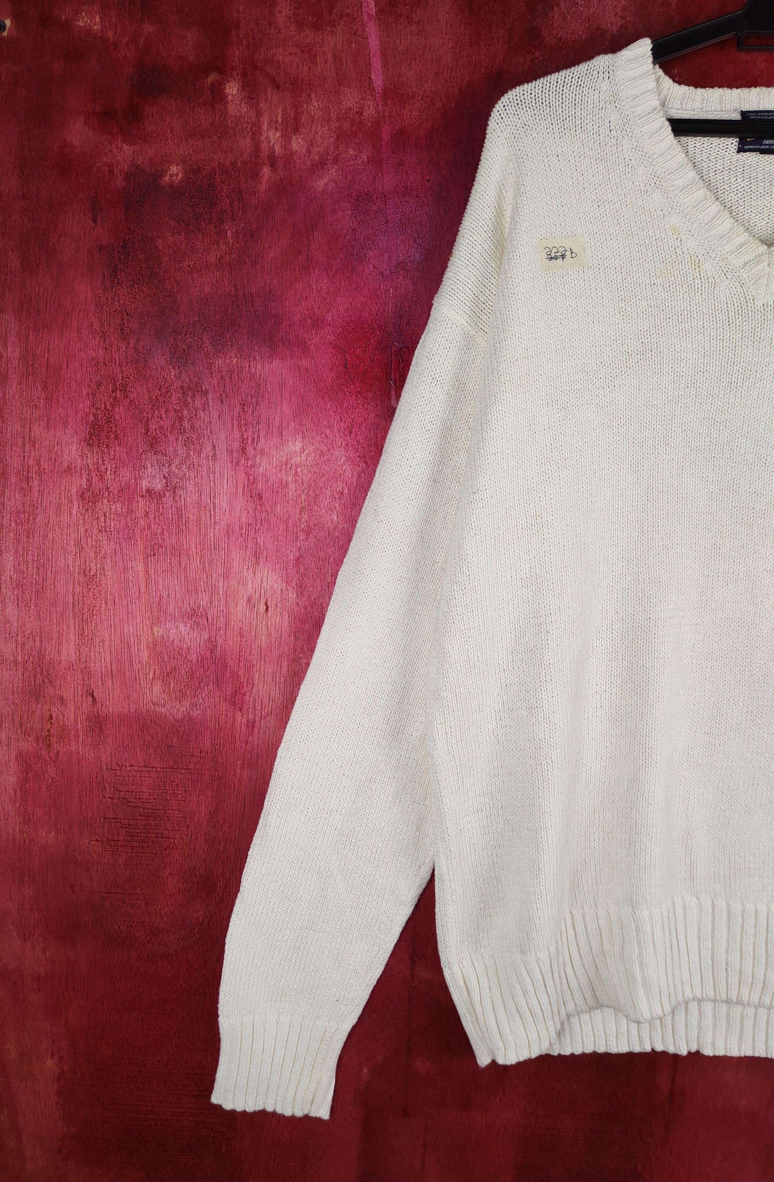 Japanese Brand Hitmaker Ivory Knitwear Sweatshirt knitwear #222B Size US L / EU 52-54 / 3 - 3 Thumbnail