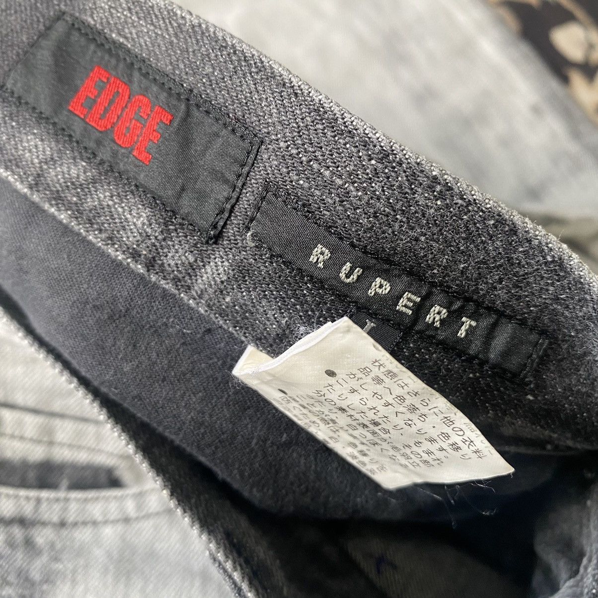 If Six Was Nine EDGE RUPERT Denim Flare Jeans Girl Say Yes To Boy:who say no Size US 30 / EU 46 - 17 Thumbnail