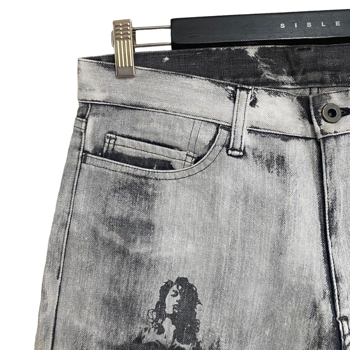 If Six Was Nine EDGE RUPERT Denim Flare Jeans Girl Say Yes To Boy:who say no Size US 30 / EU 46 - 4 Thumbnail