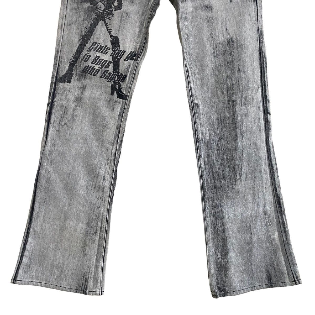If Six Was Nine EDGE RUPERT Denim Flare Jeans Girl Say Yes To Boy:who say no Size US 30 / EU 46 - 8 Thumbnail